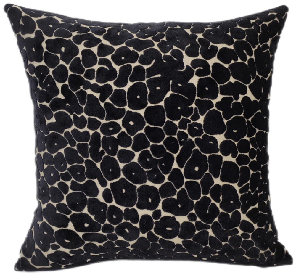 Atmacha Home And Living Cushion 56x56 cm / Black Spoton Black Large Cushion - Paul Moneypenny Collection (56x56 cm)