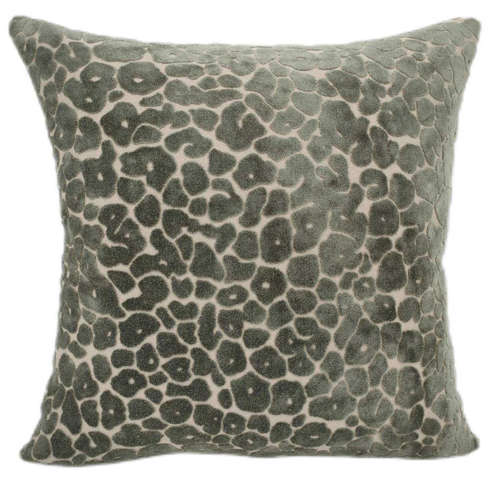 Atmacha Home And Living Cushion 56x56 cm / Sage Spoton Sage Large Leopard Cushion - Paul Moneypenny Collection (56x56 cm)