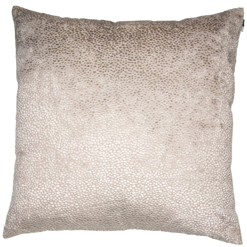 Atmacha Home And Living Cushion 56x56 cm / Taupe Burnt Velvet Cushion Taupe 56 X 56