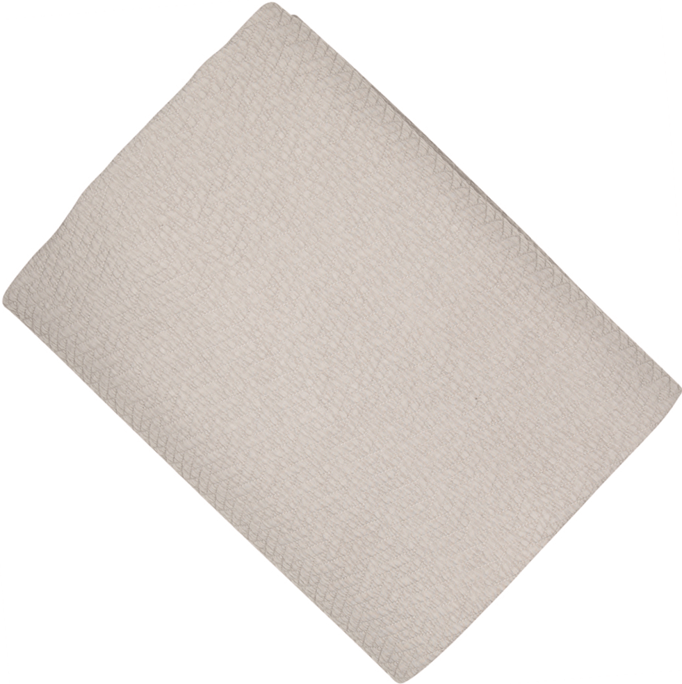 Atmacha Home And Living Quilt 240x260 cm / Silver STONE WASHED QUILT 240 X 260 SILVER