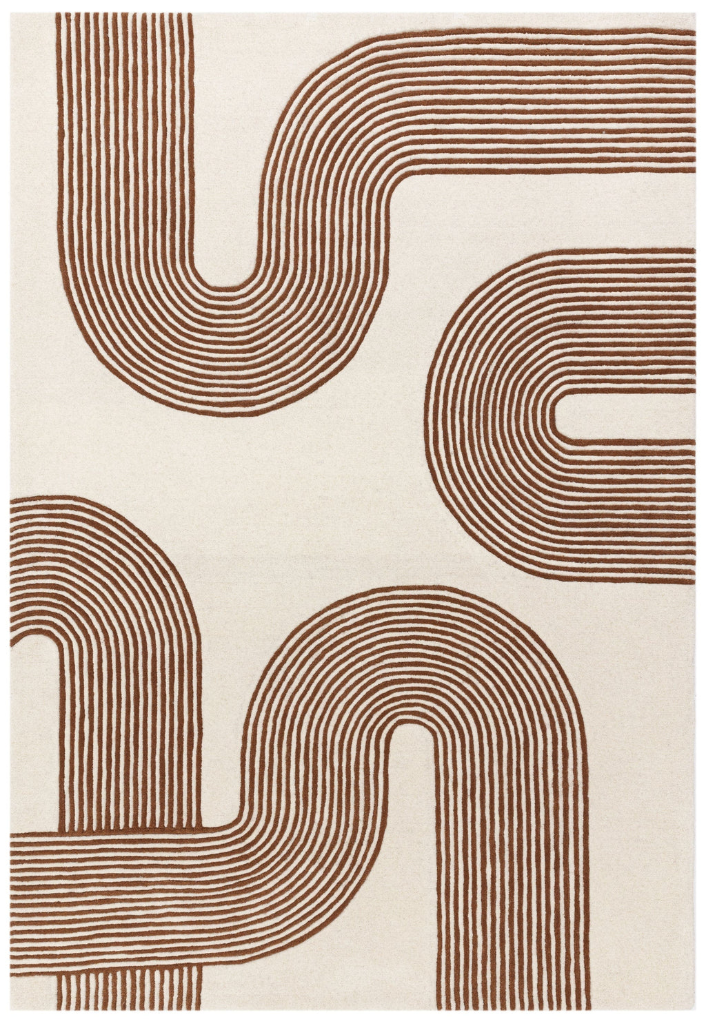 Atmacha Home And Living Rug Matrix Arches Amber Rug MAX85