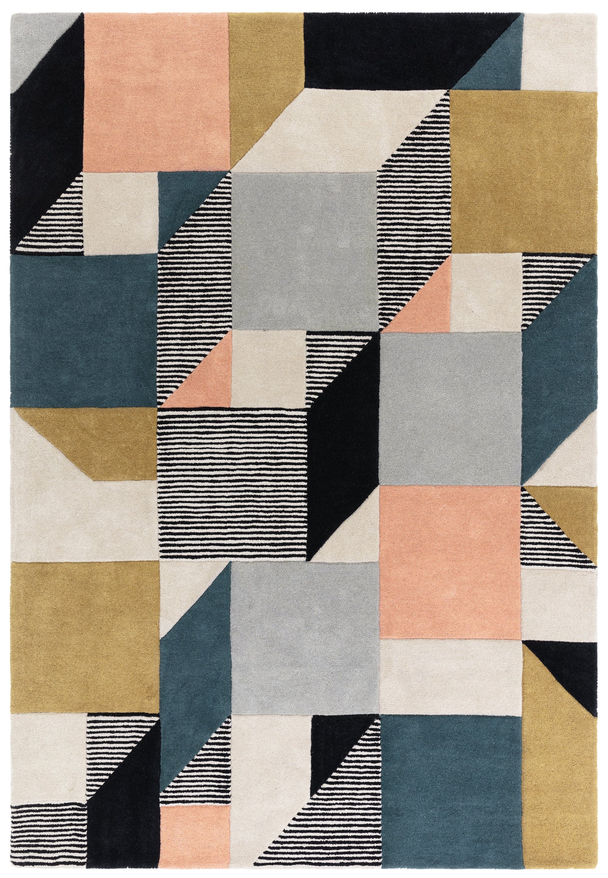 Atmacha Home And Living Rug Matrix Memphis Khaki Rug MAX100