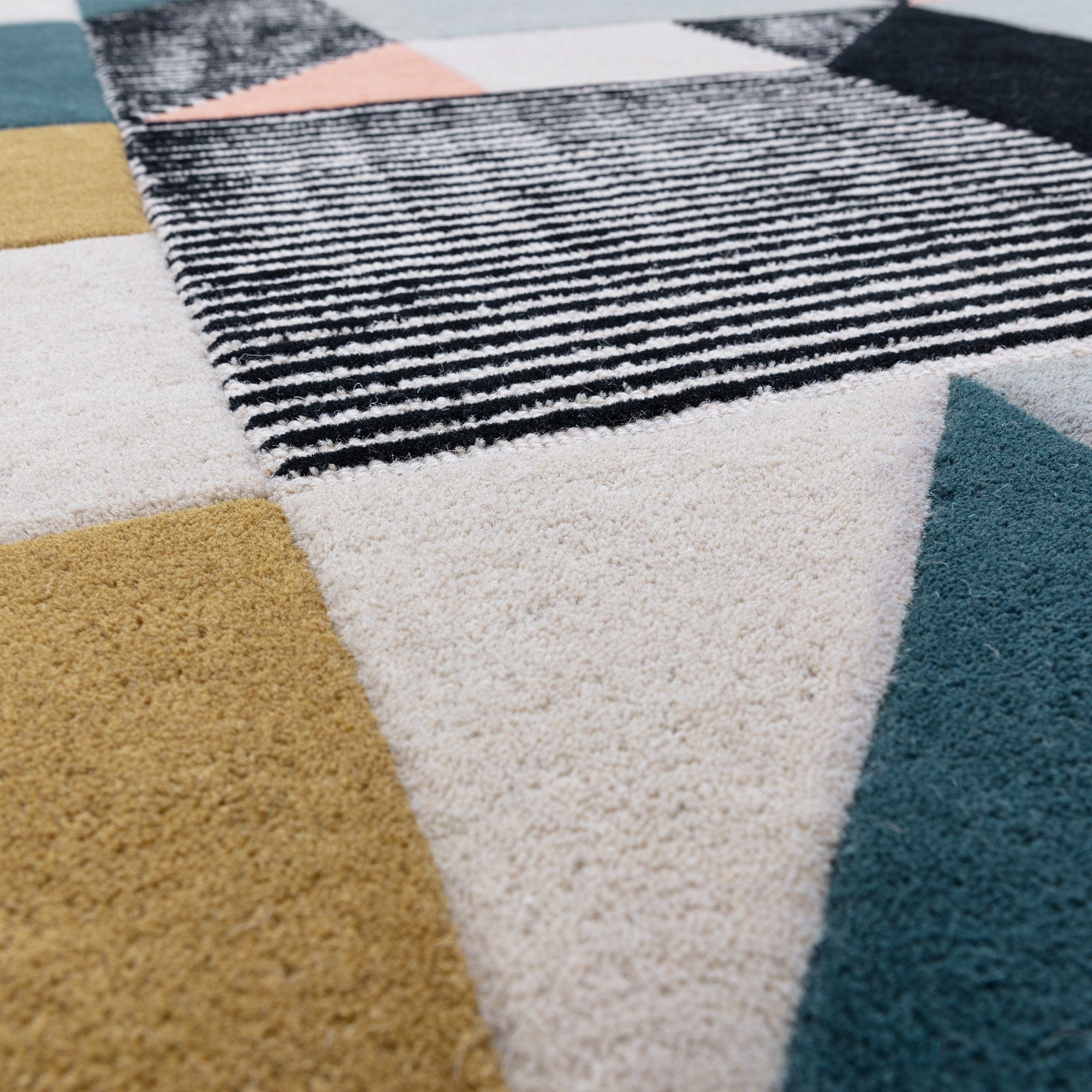 Atmacha Home And Living Rug Matrix Memphis Khaki Rug MAX100