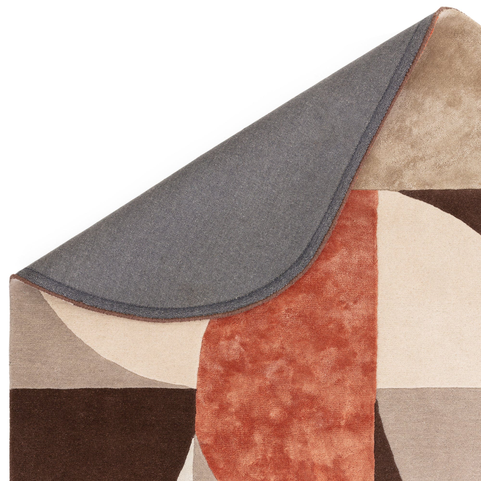 Atmacha Home And Living Rug Matrix Oval Spice Rug MAX77