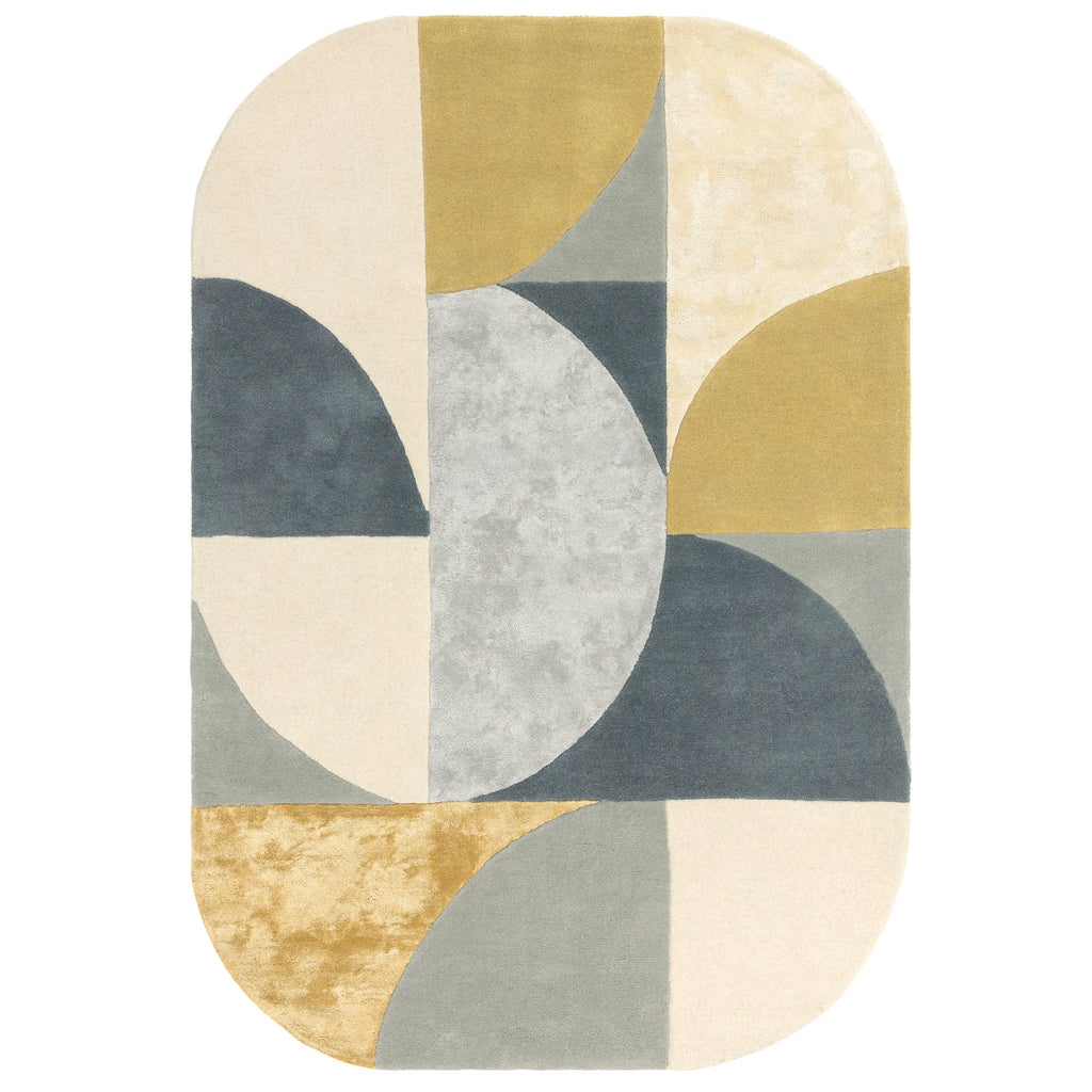 Atmacha Home And Living Rug Matrix Oval Sunset Rug MAX76