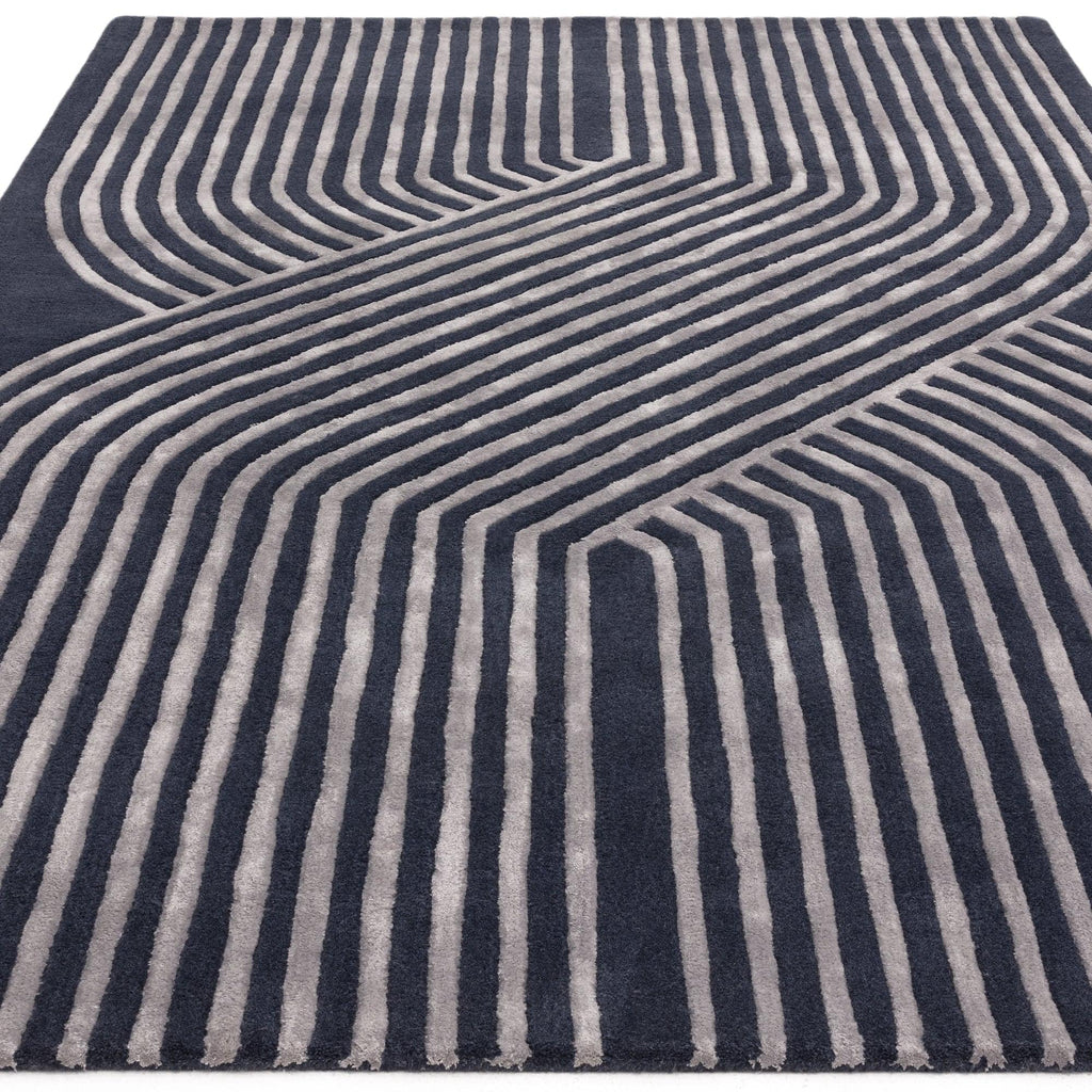 Atmacha Home And Living Rug Matrix Solstice Navy Rug MAX97