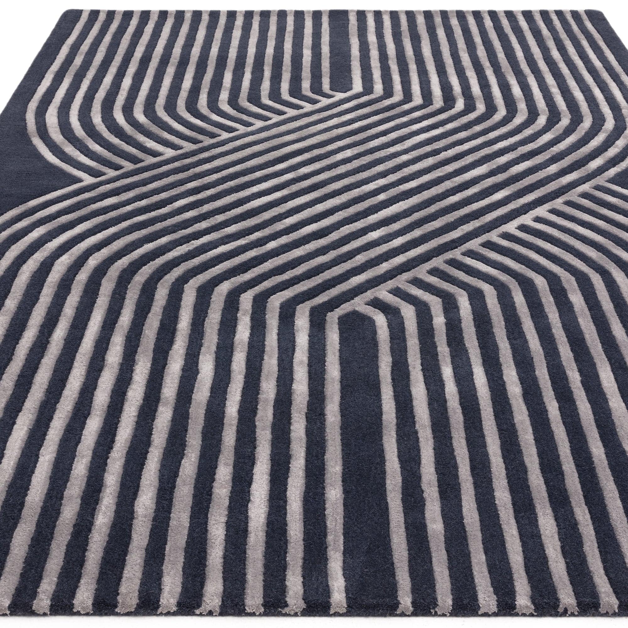 Atmacha Home And Living Rug Matrix Solstice Navy Rug MAX97