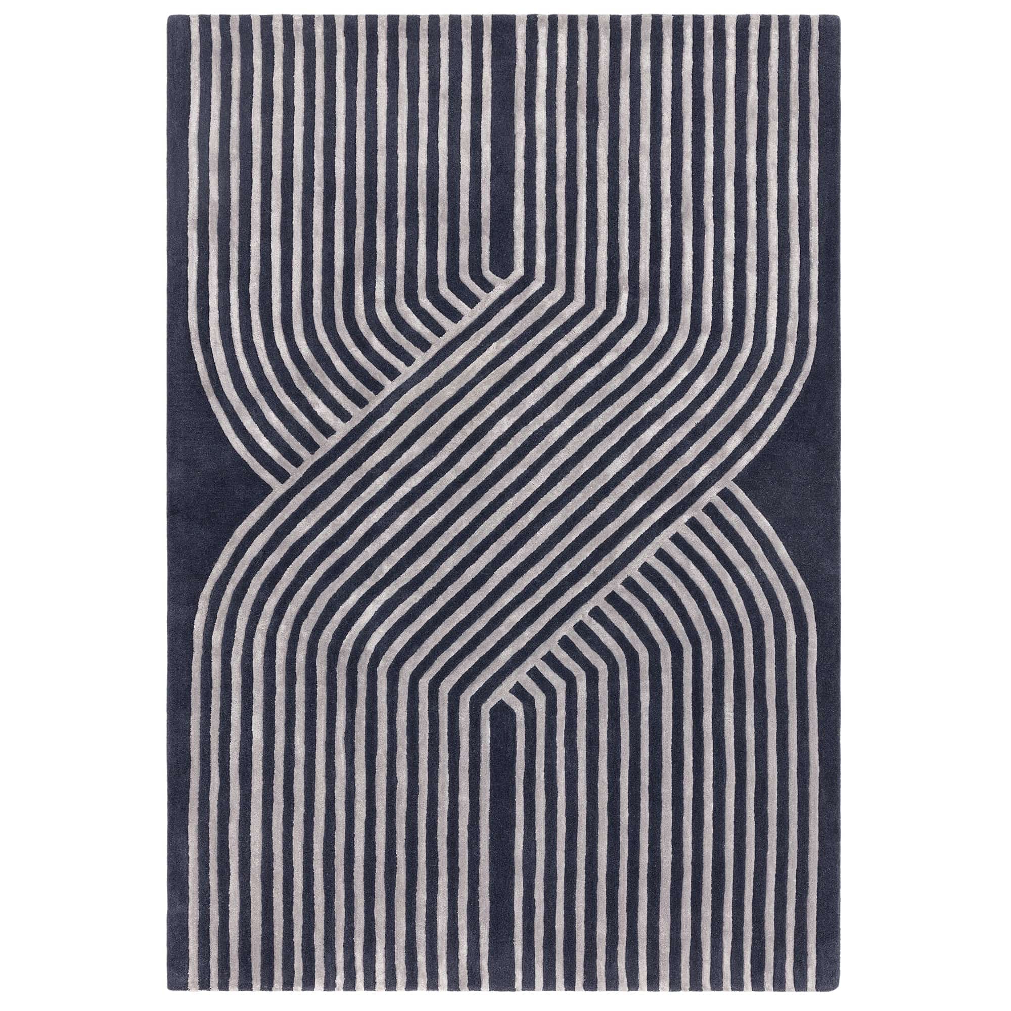 Atmacha Home And Living Rug Matrix Solstice Navy Rug MAX97