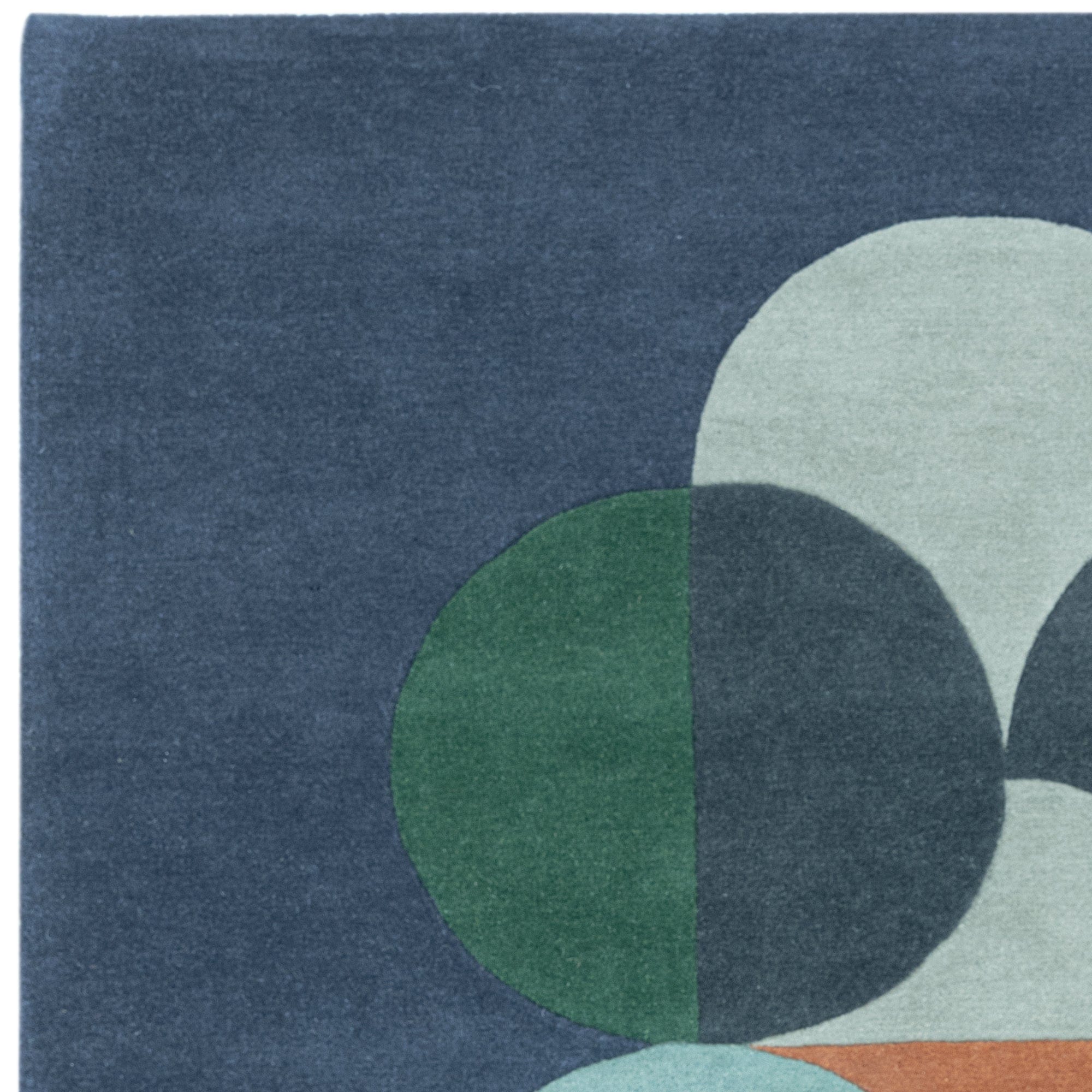 Atmacha Home And Living Rug Matrix Statement Navy Rug MAX91