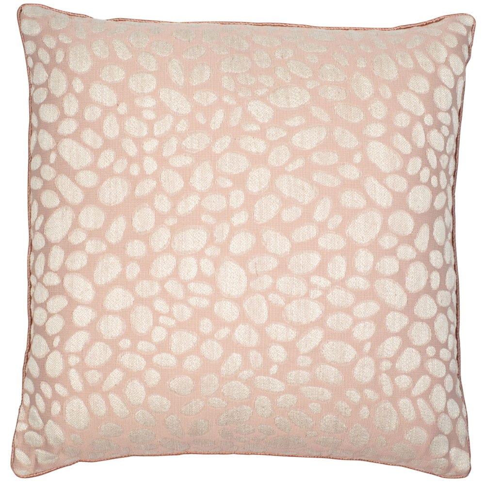 Atmacha Home & Living Cushion 50x50 cm / Assorted PEBBLES DESIGN WEAVE BLUSH 50x50 cm