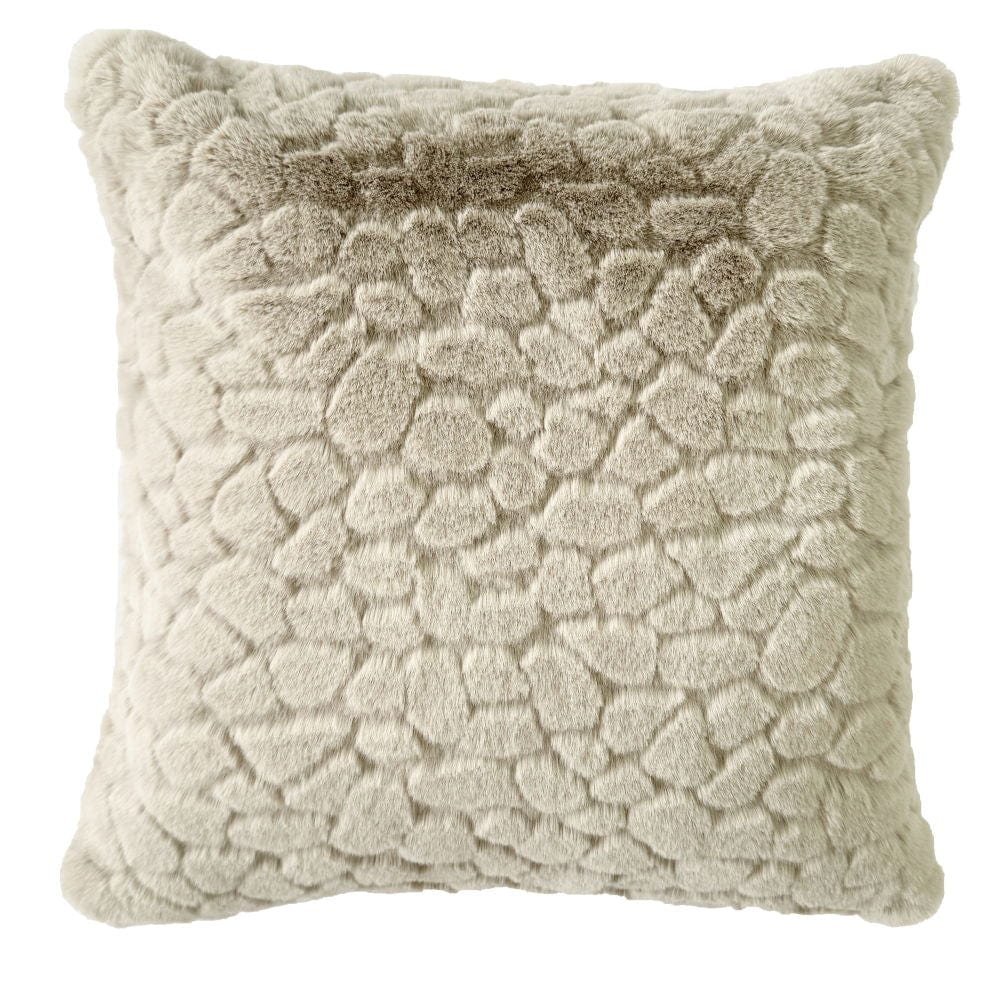 Atmacha Home & Living Cushion 50x50 cm / Taupe CLOUD DESIGN FAUX FUR CUSHION TAUPE / 50x50 cm