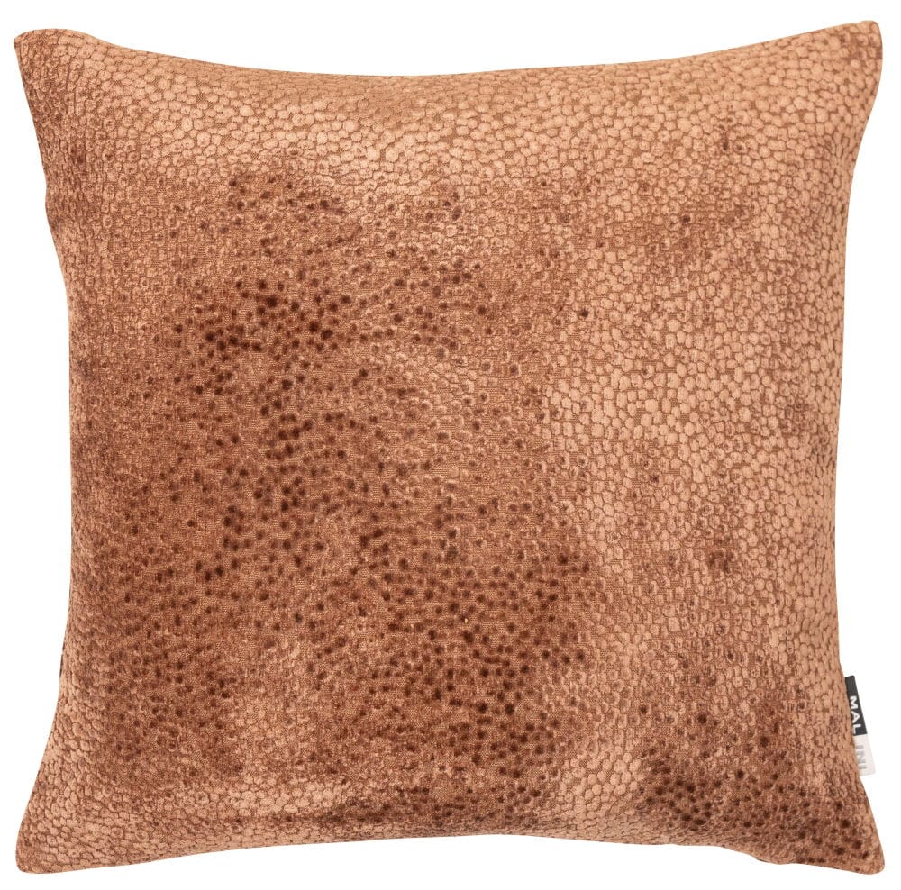 Atmacha Home & Living Cushion 56x56 cm / Assorted CUT VELVET DOTS IN CHOCOLATE 56x56 cm