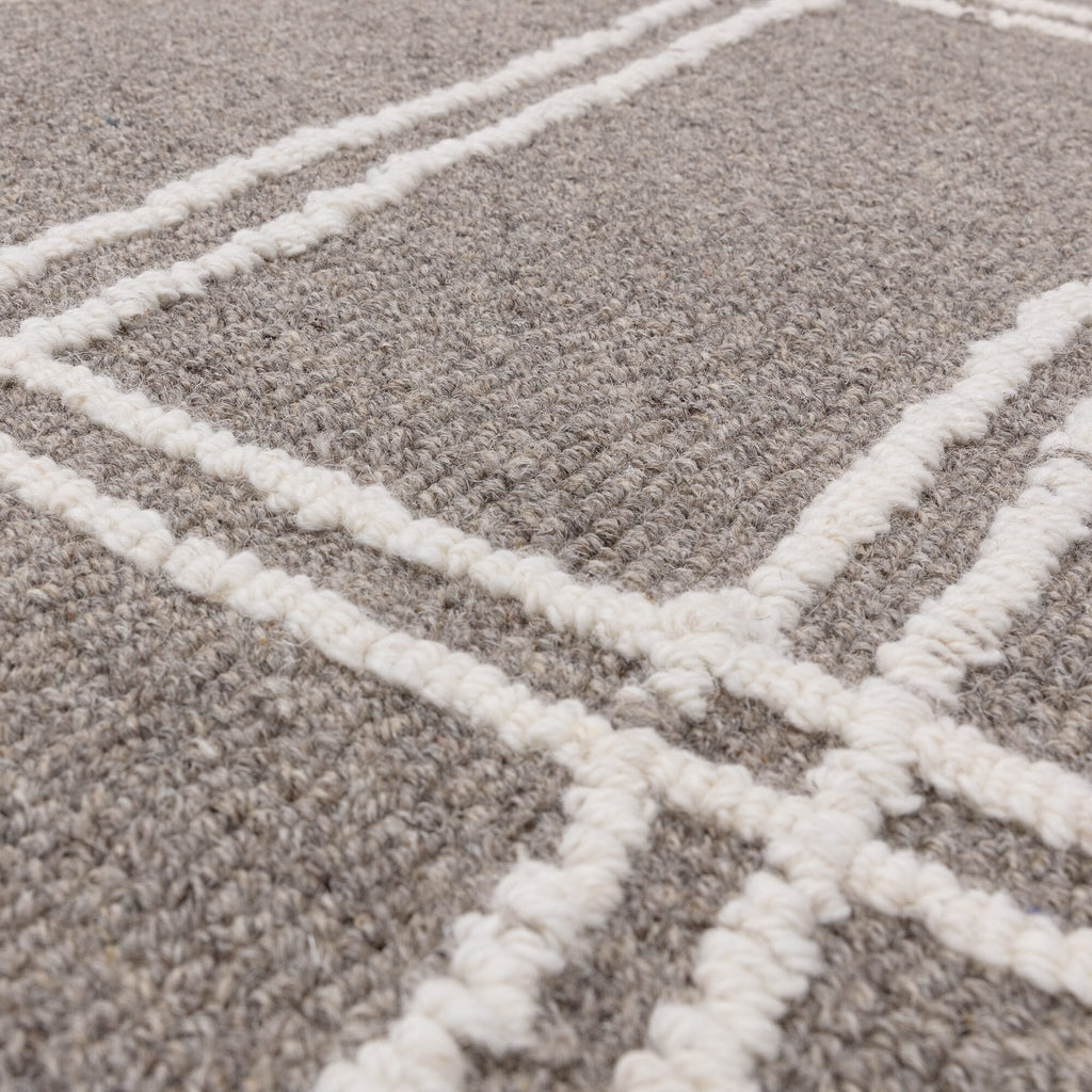 Herhits.com -  Rug Ada Rug Grey Boho Rug