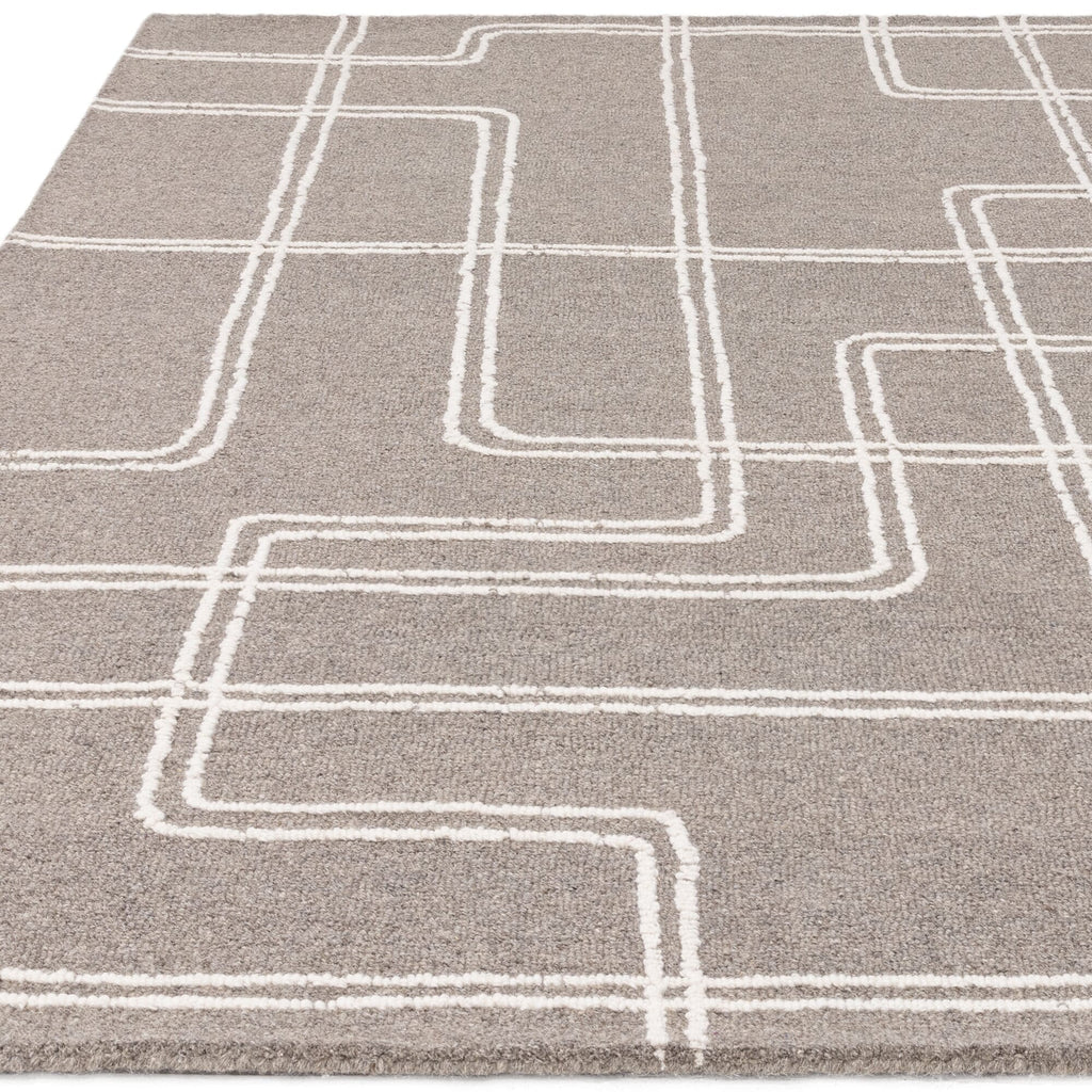 Herhits.com -  Rug Ada Rug Grey Boho Rug