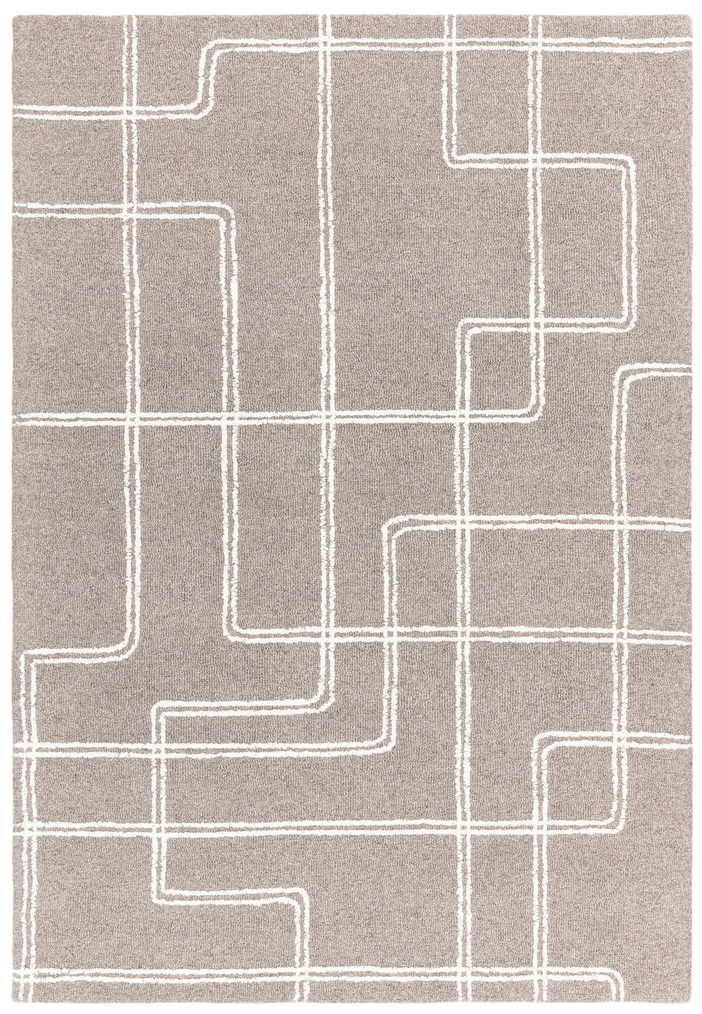 Herhits.com -  Rug Ada Rug Grey Boho Rug
