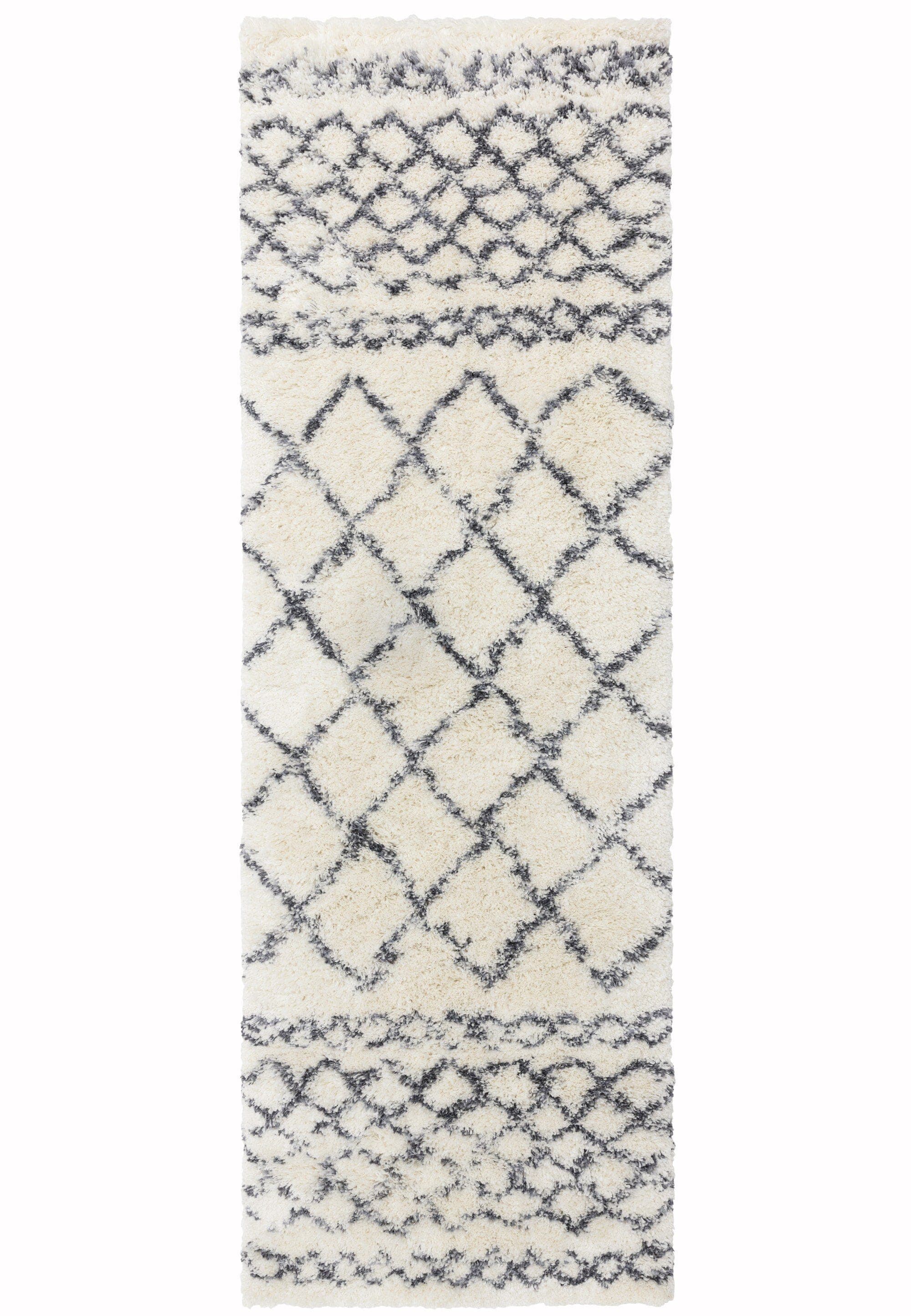 Herhits.com -  Rug Alto AL02 Cream & Grey Boho Rug