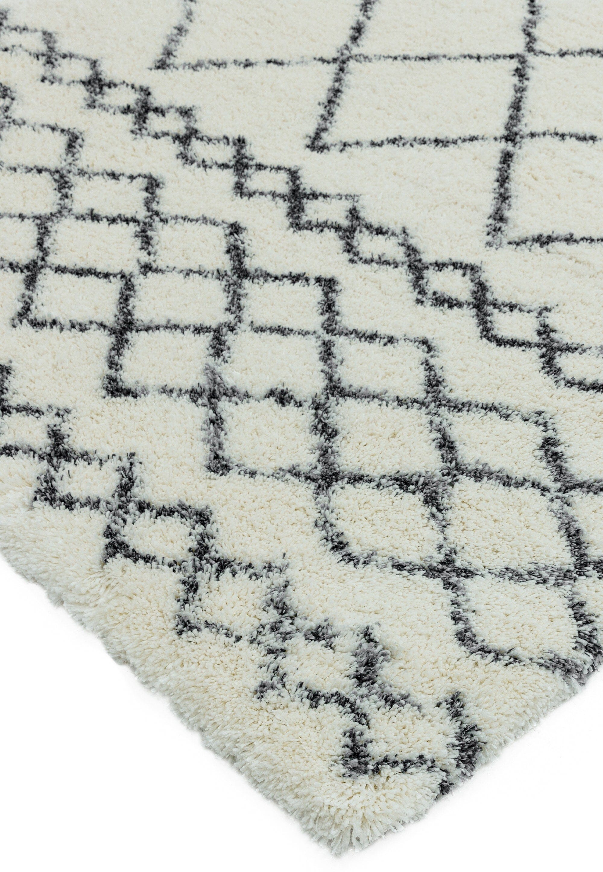 Herhits.com -  Rug Alto AL02 Cream & Grey Boho Rug