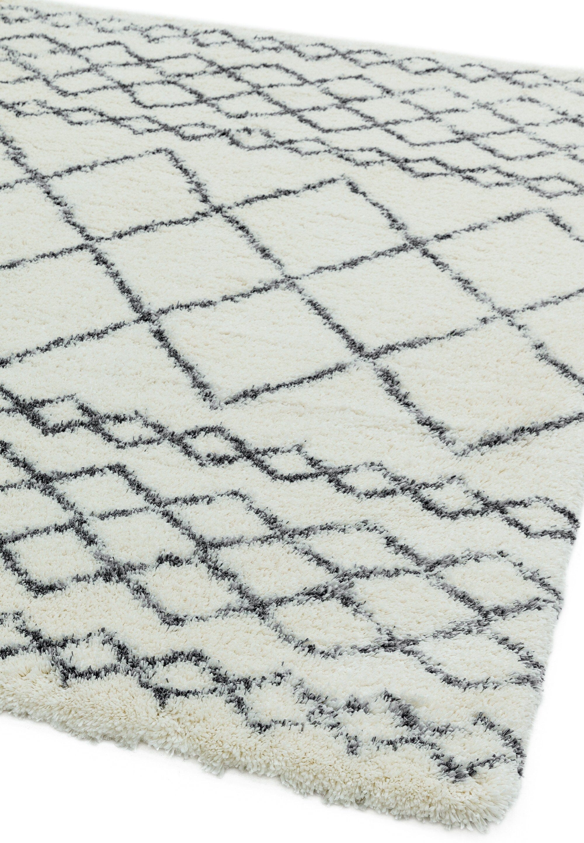 Herhits.com -  Rug Alto AL02 Cream & Grey Boho Rug