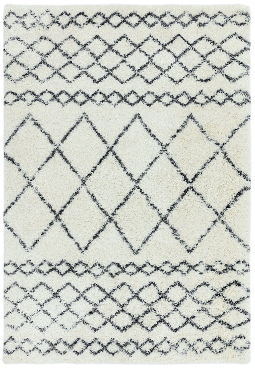 Herhits.com -  Rug Alto AL02 Cream & Grey Boho Rug