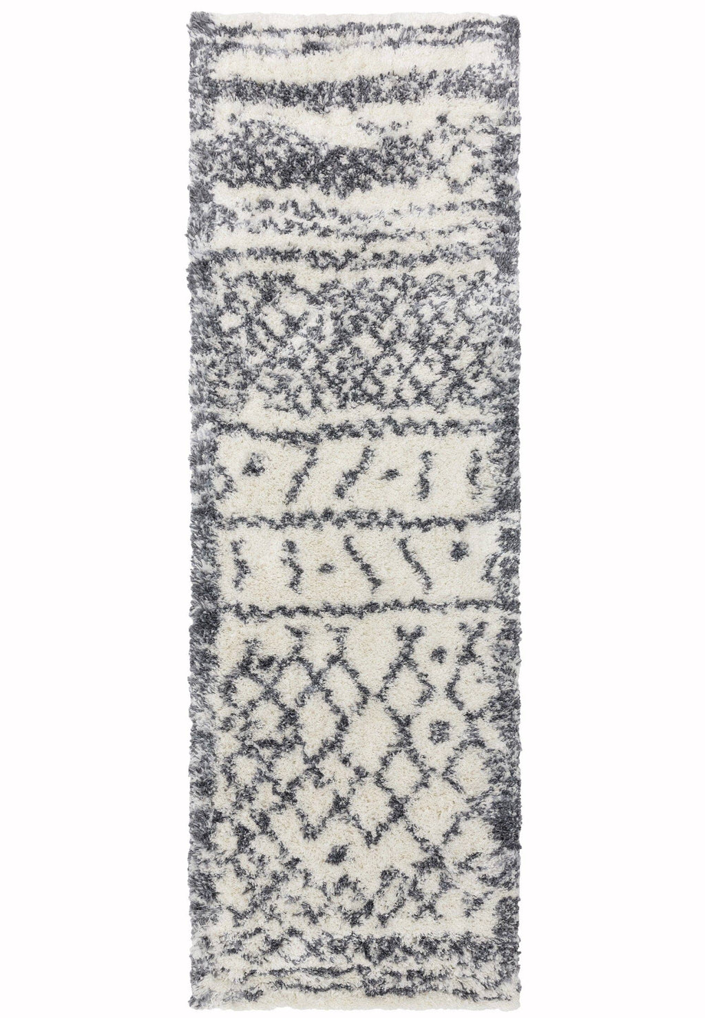 Herhits.com -  Rug Alto AL04 Cream & Grey Boho Rug