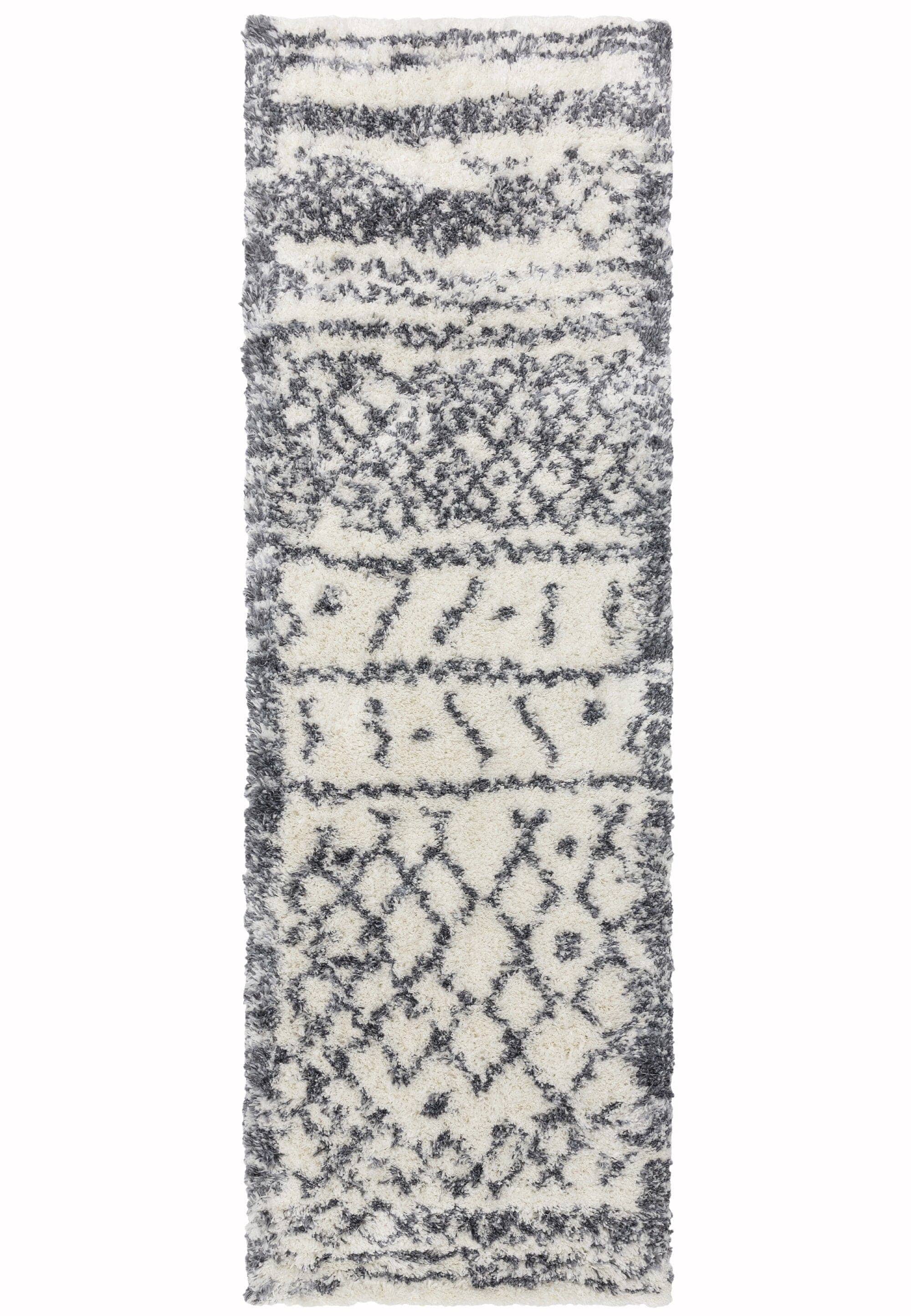 Herhits.com -  Rug Alto AL04 Cream & Grey Boho Rug