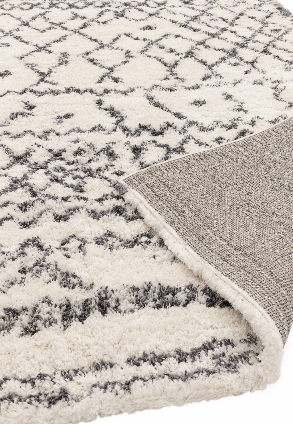 Herhits.com -  Rug Alto AL04 Cream & Grey Boho Rug