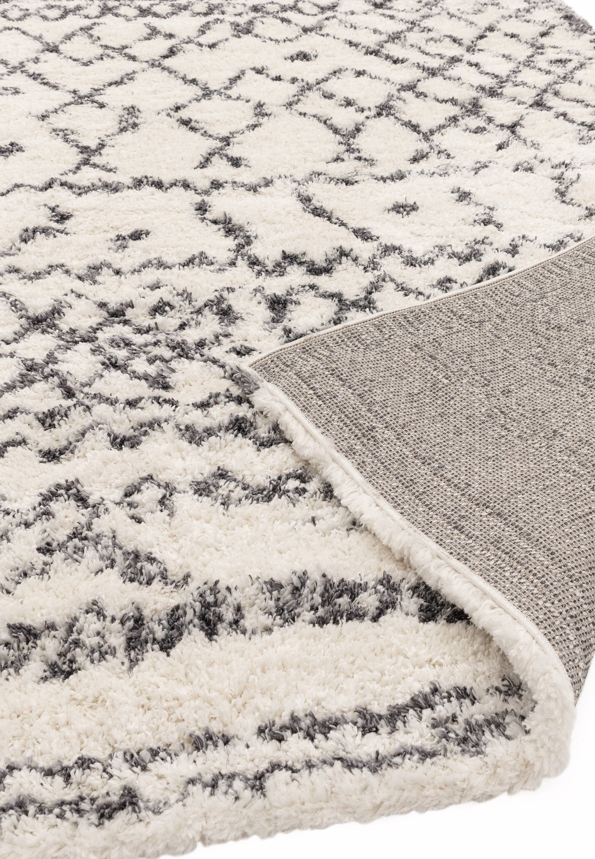 Herhits.com -  Rug Alto AL04 Cream & Grey Boho Rug