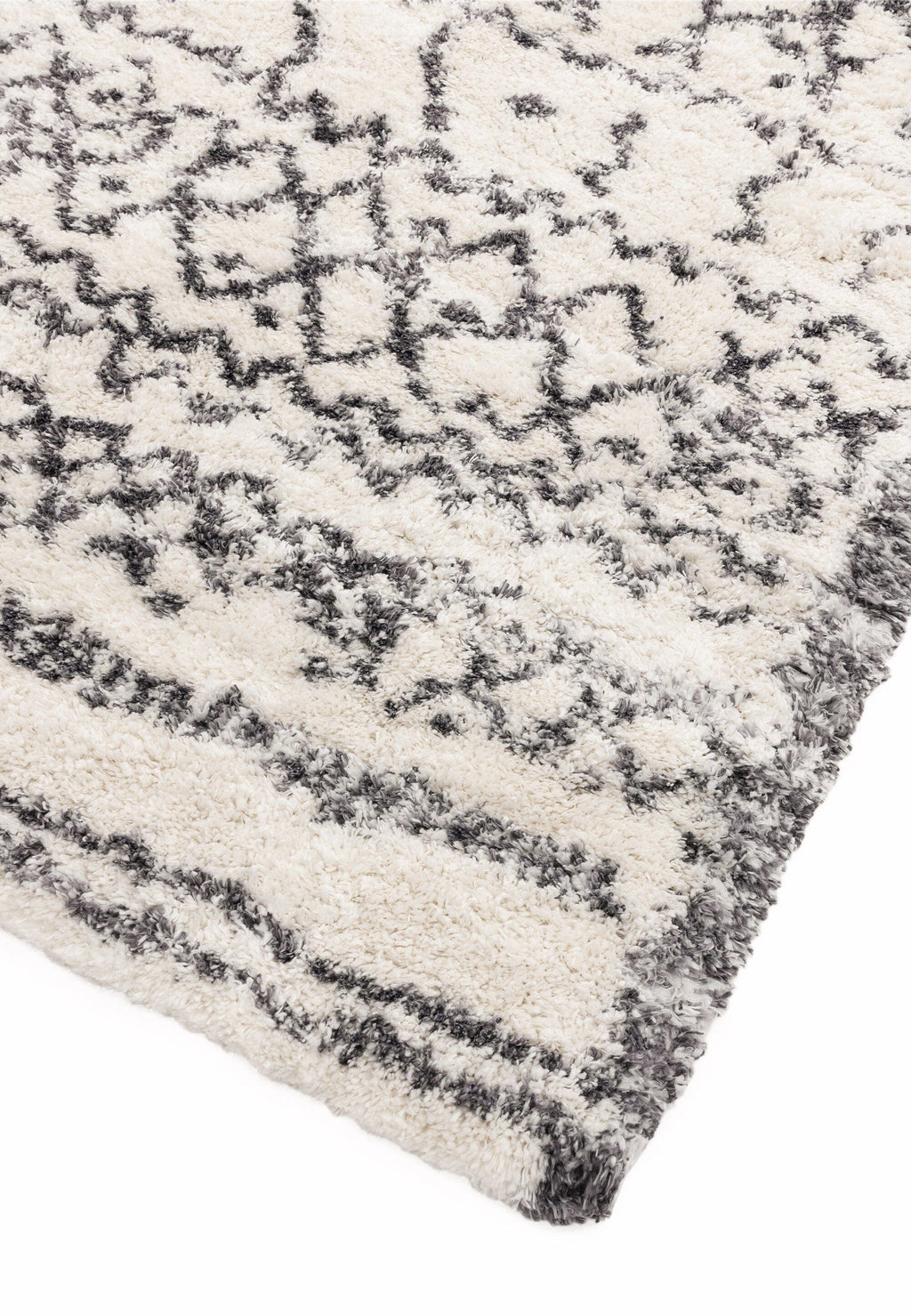 Herhits.com -  Rug Alto AL04 Cream & Grey Boho Rug