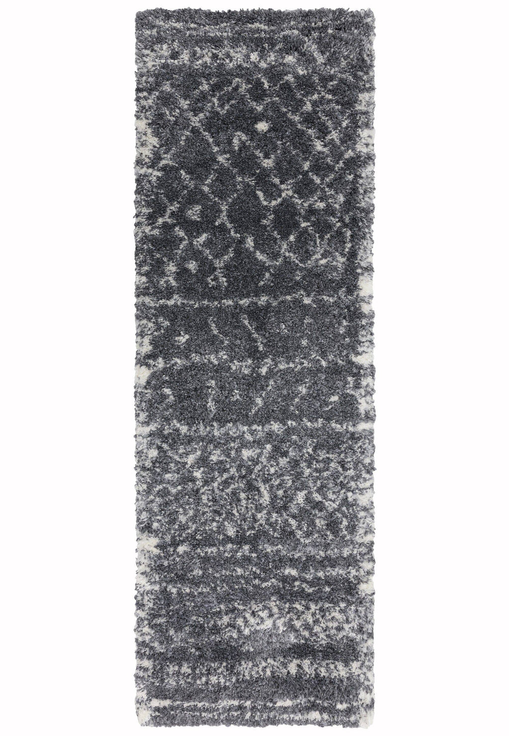 Herhits.com -  Rug Alto AL05 Grey & Cream Boho Rug