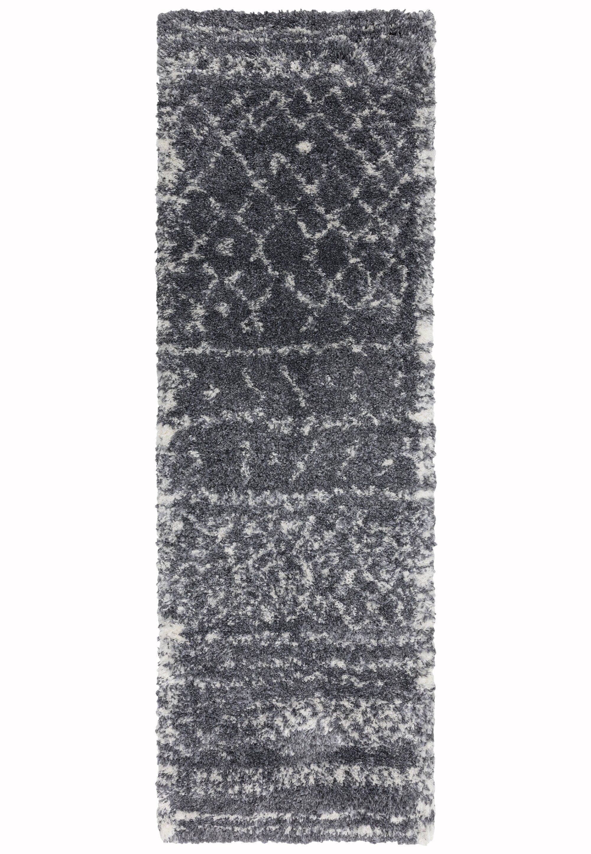 Herhits.com -  Rug Alto AL05 Grey & Cream Boho Rug