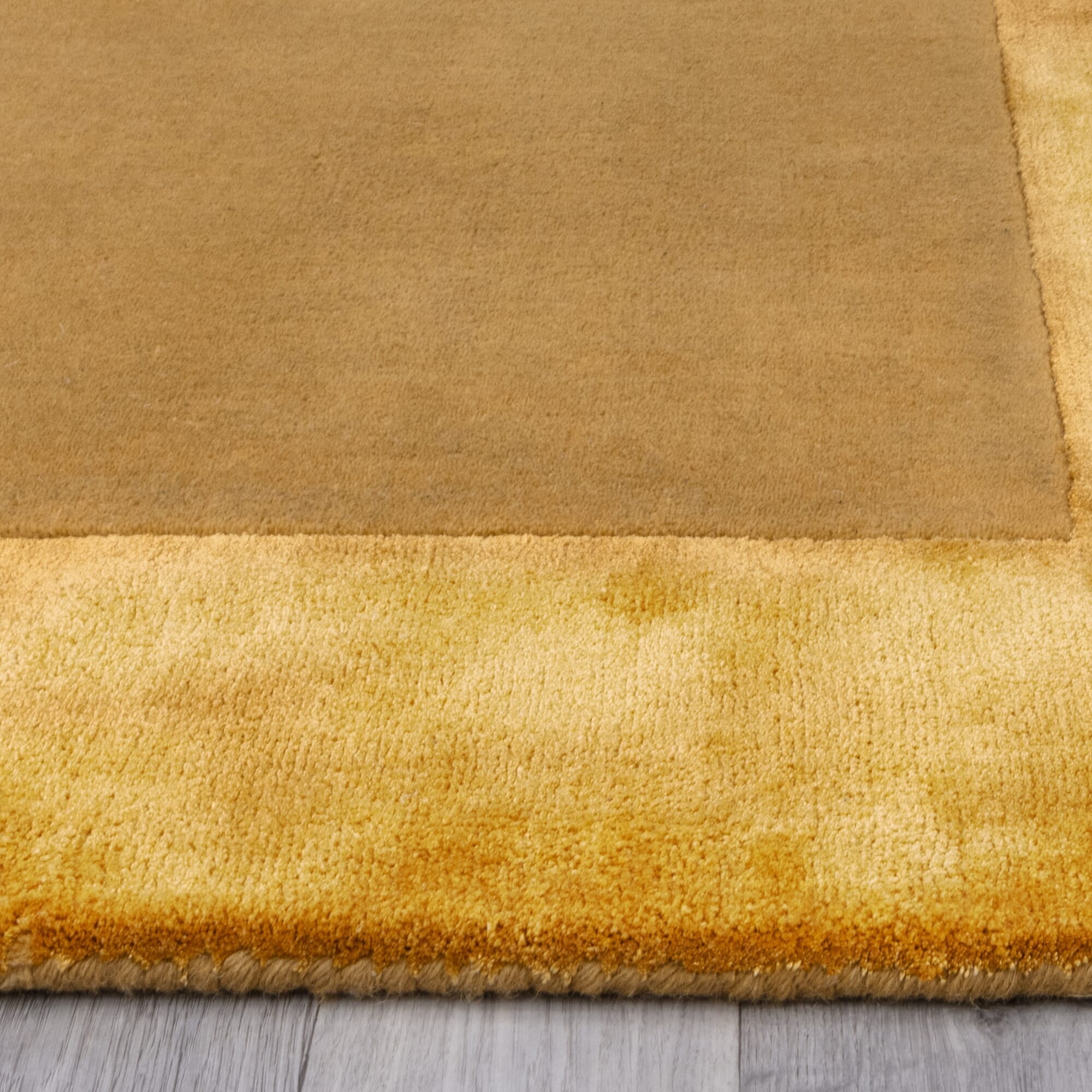 Herhits.com -  Rug Ascot Gold Plain Rug