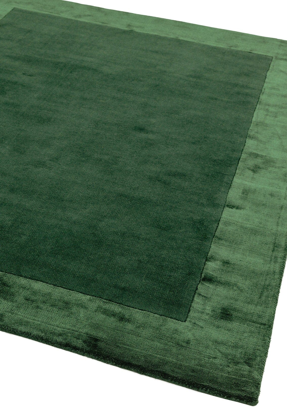 Herhits.com -  Rug Ascot Green Plain Rug