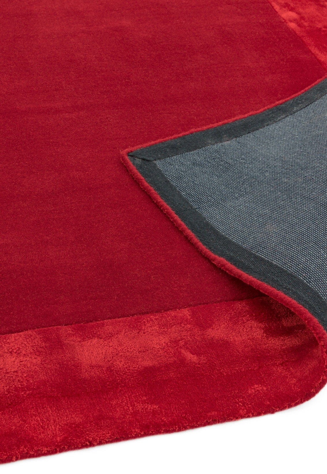 Herhits.com -  Rug Ascot Red Plain Rug