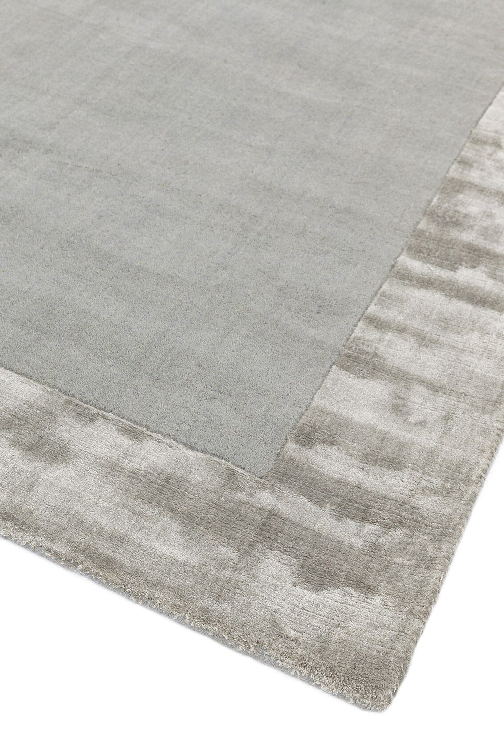 Herhits.com -  Rug Ascot Silver Plain Rug