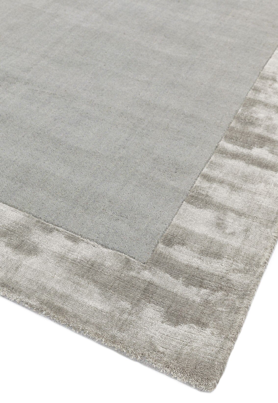 Herhits.com -  Rug Ascot Silver Plain Rug