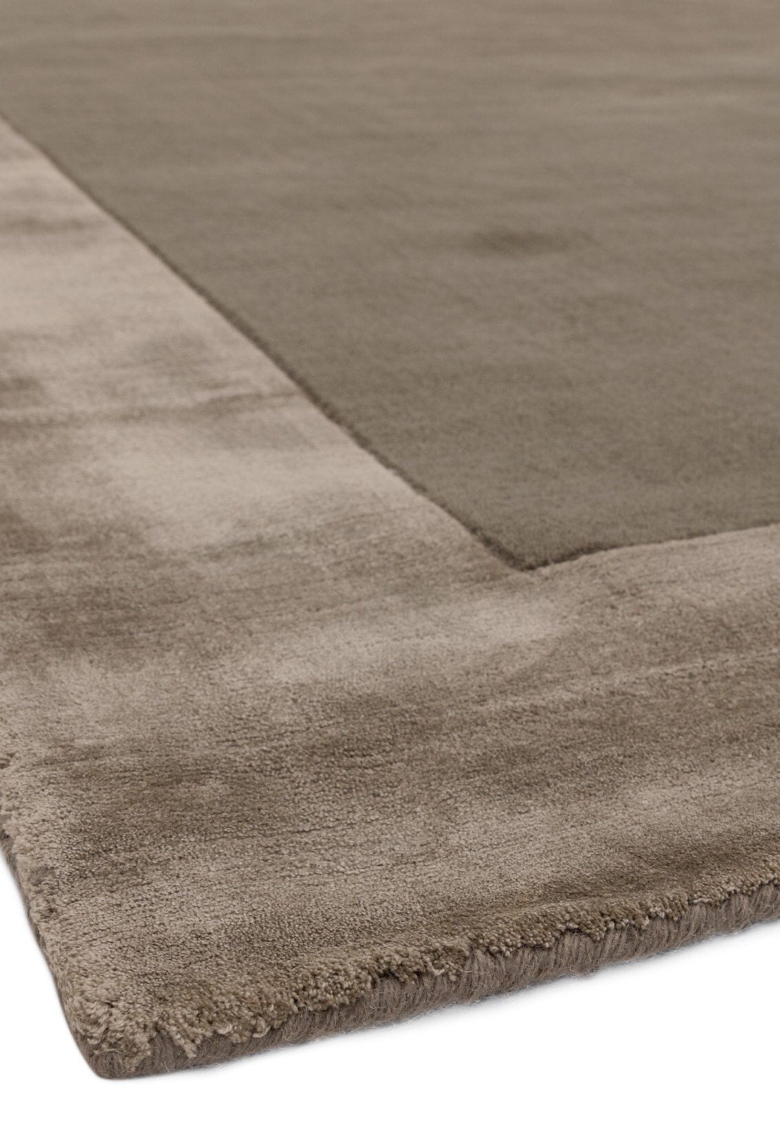 Herhits.com -  Rug Ascot Taupe Plain Rug