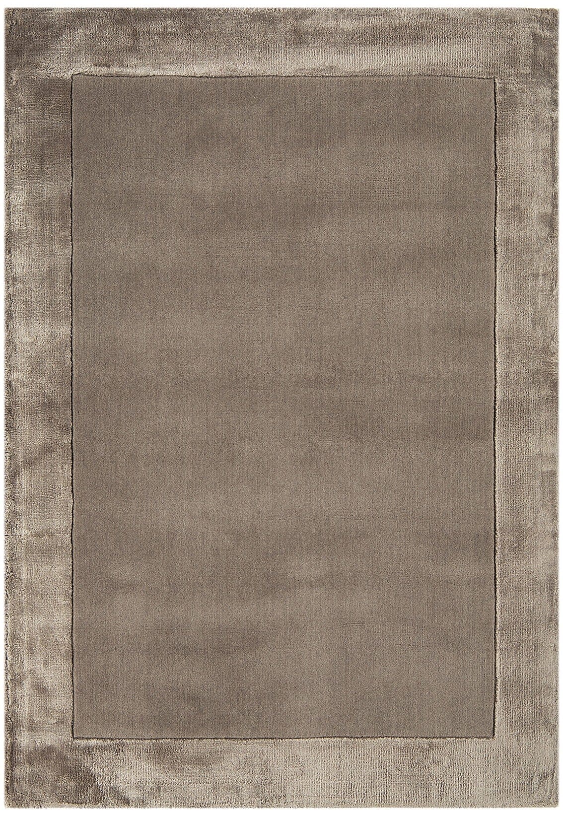 Herhits.com -  Rug Ascot Taupe Plain Rug