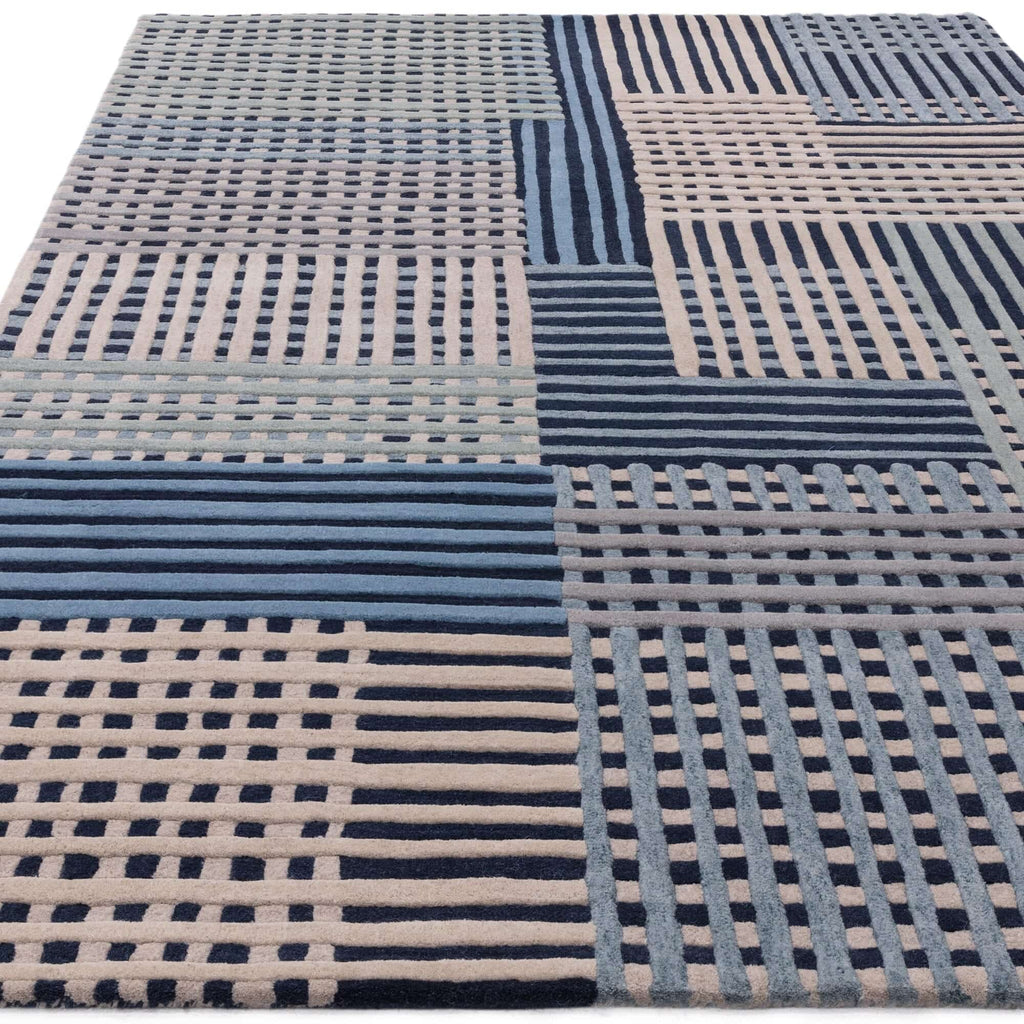 Herhits.com -  Rug Aspect Blue Multi Rug Modern Rug