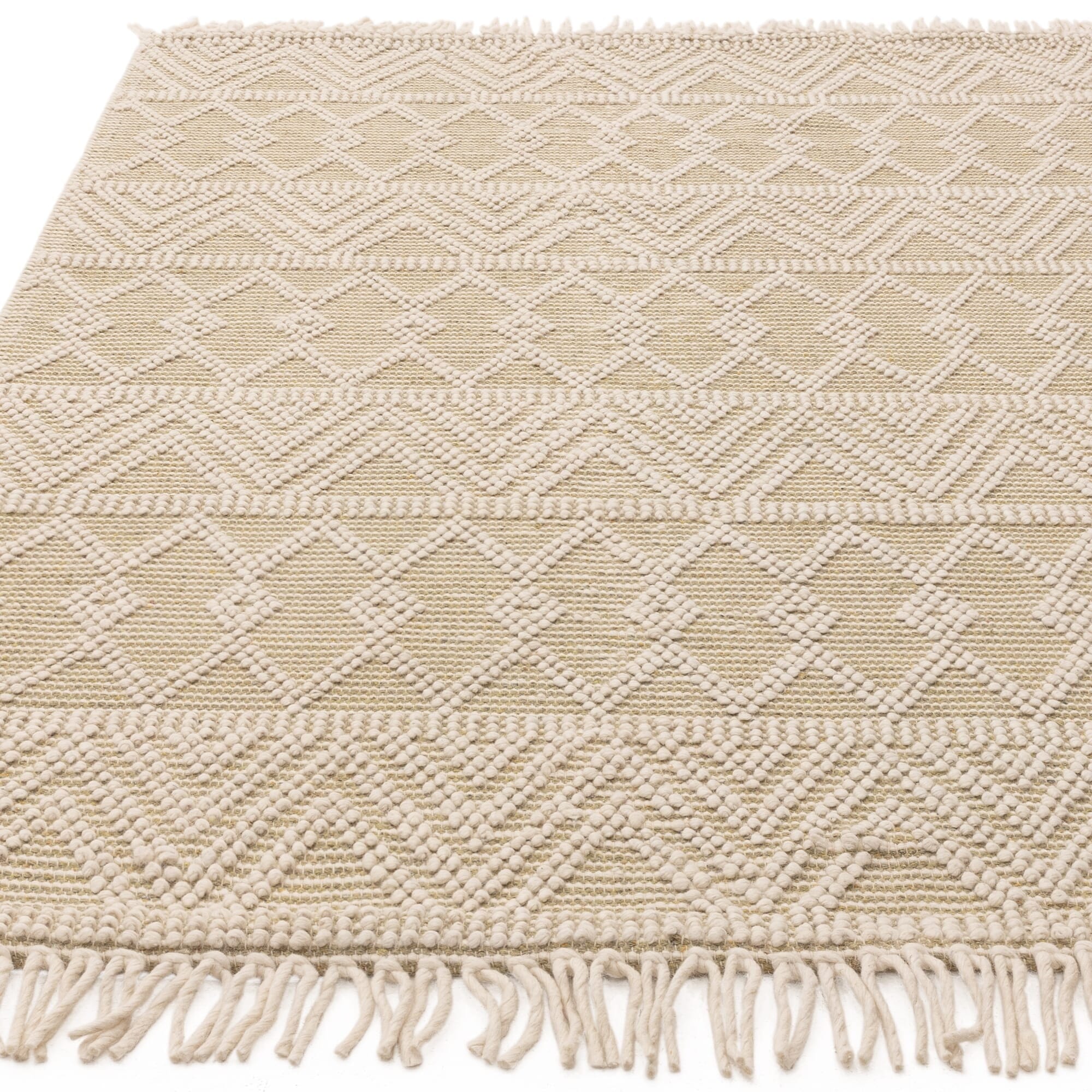 Herhits.com -  Rug Asra Cream Boho Rug