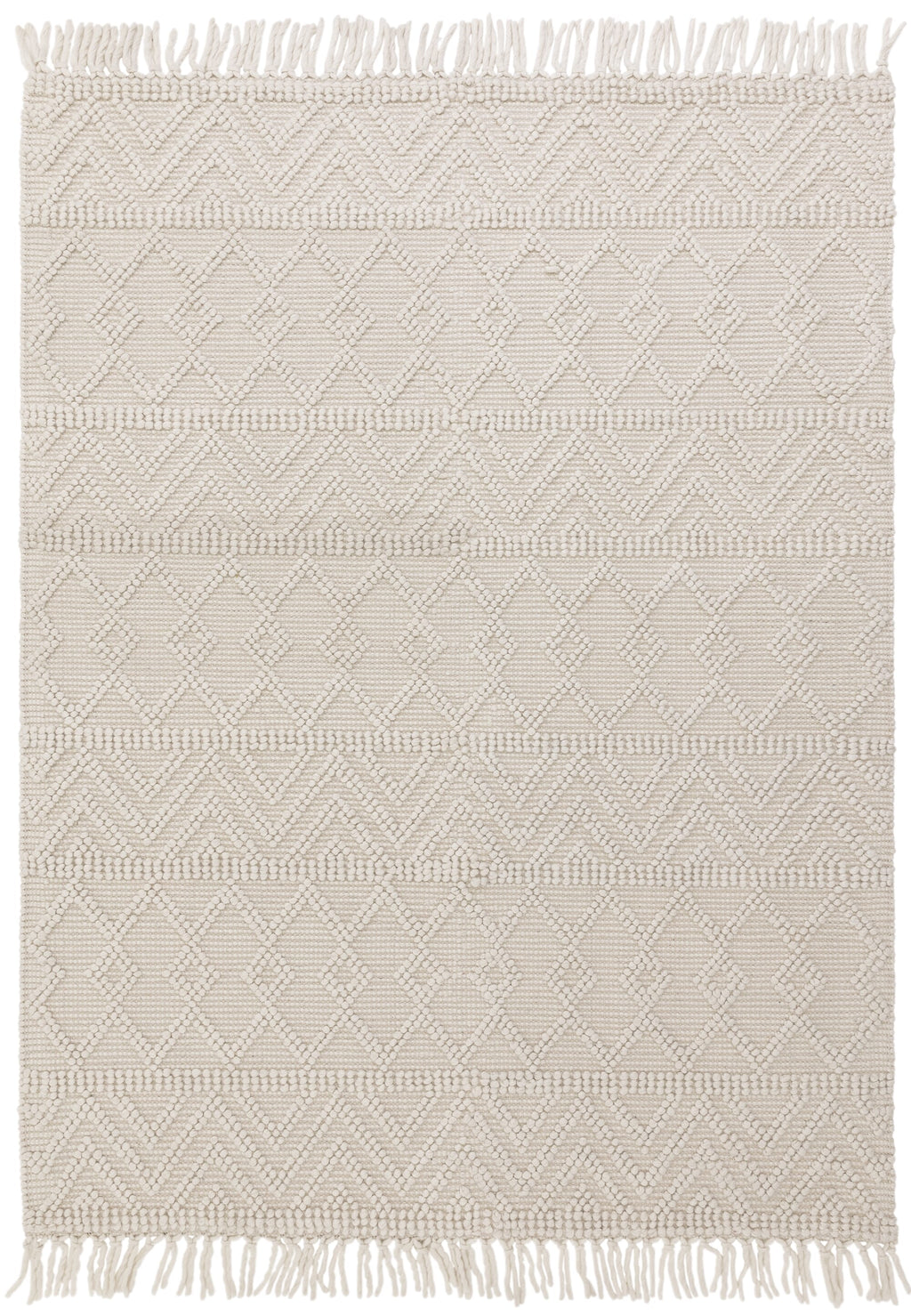 Herhits.com -  Rug Asra Ivory Boho Rug