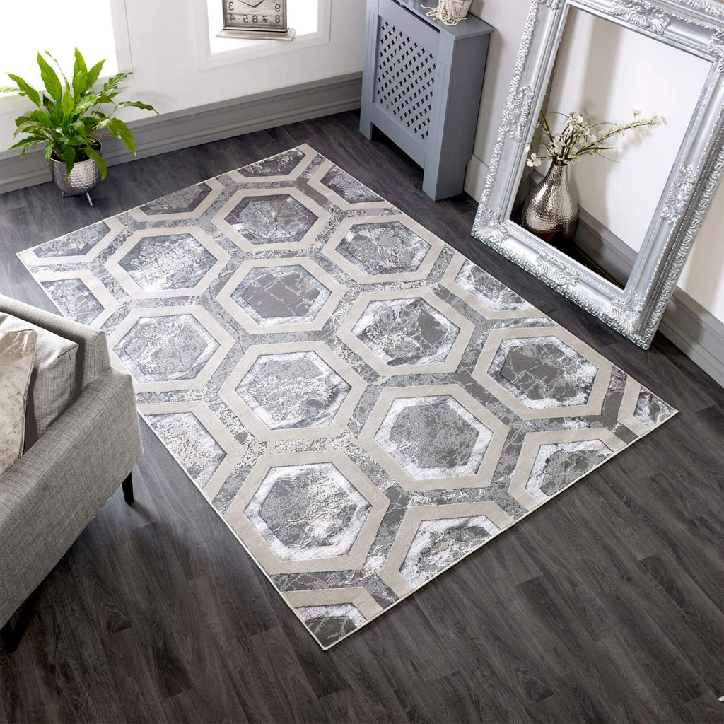 Herhits.com -  Rug Aurora AU12 Crystal Modern Rug