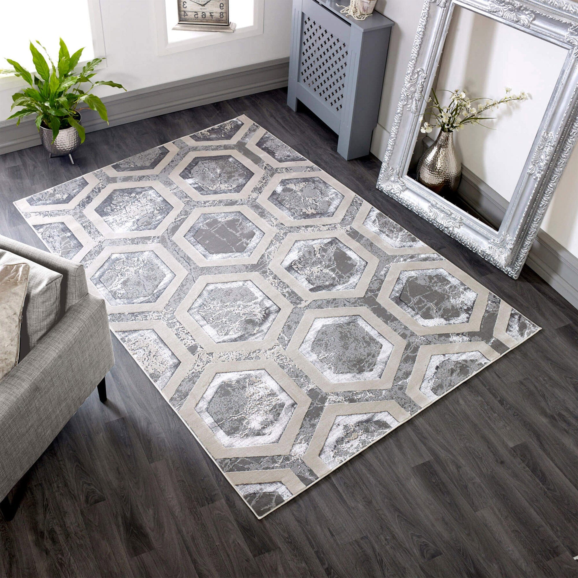 Herhits.com -  Rug Aurora AU12 Crystal Modern Rug