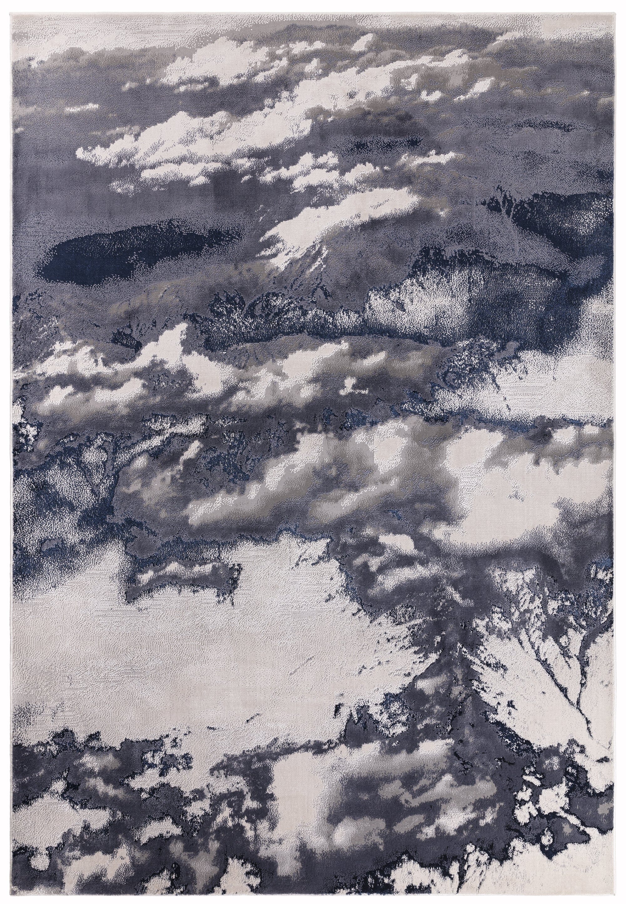 Herhits.com -  Rug Aurora Storm Rug AU20 Abstract Rug