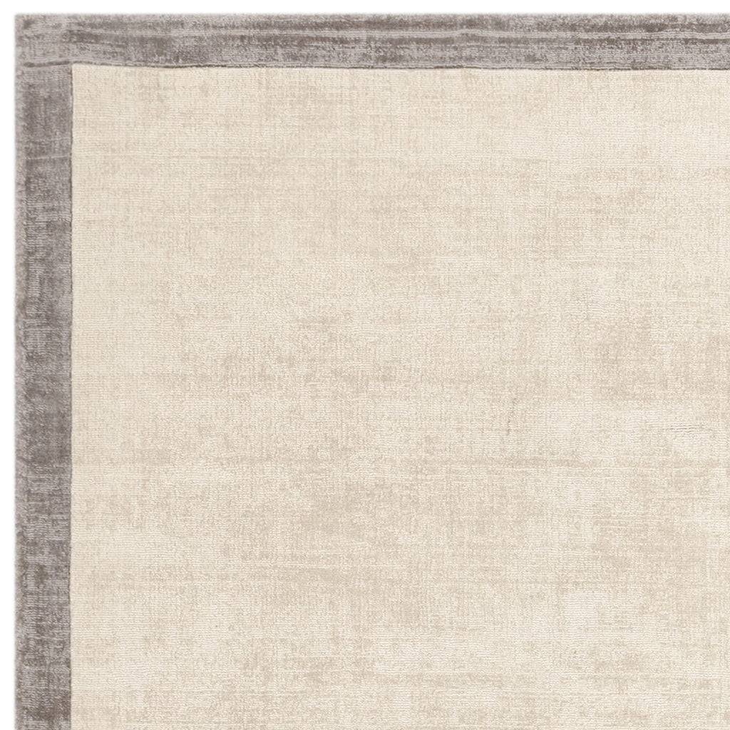 Herhits.com -  Rug Blade Border Putty/Silver 07 Plain Rug