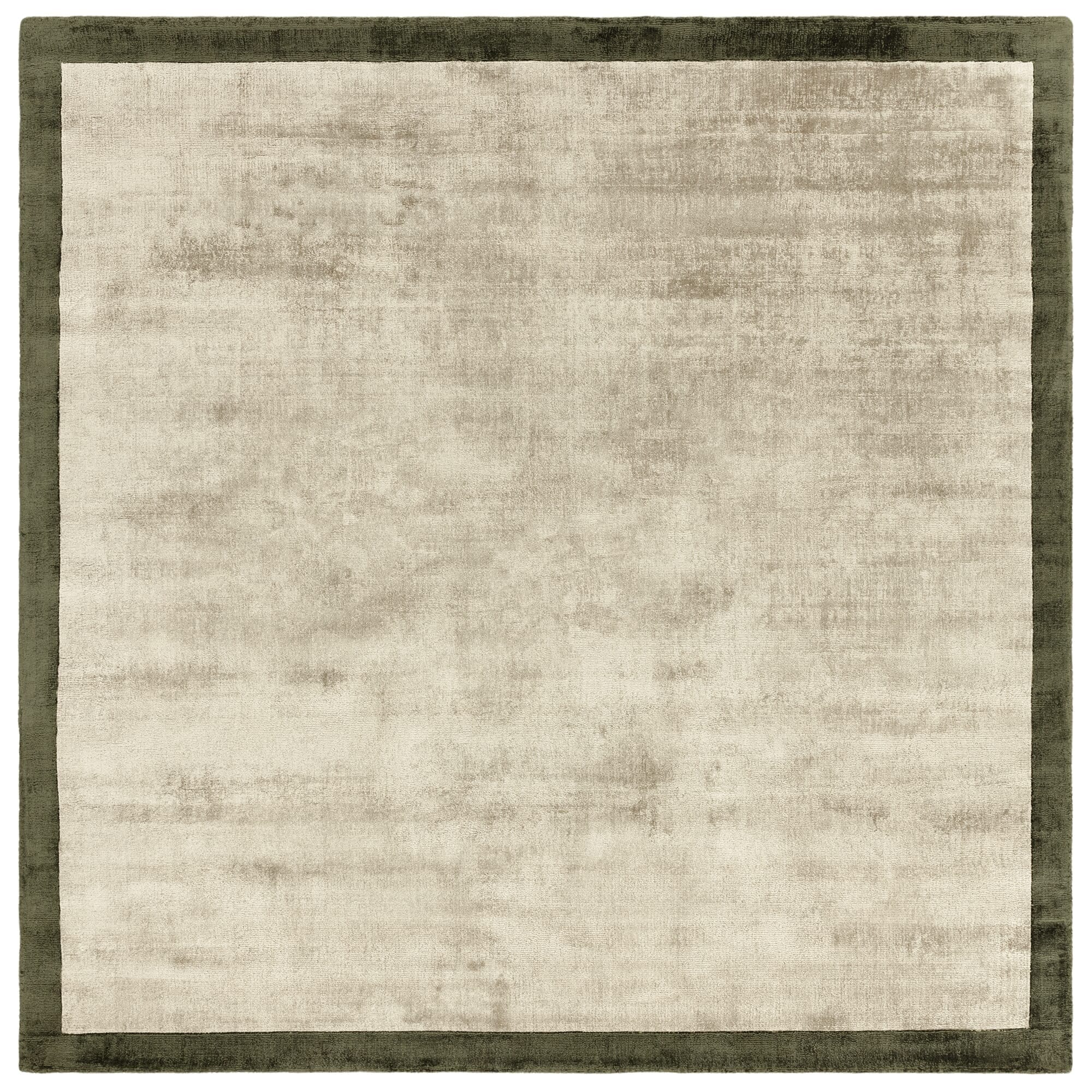 Herhits.com -  Rug Blade Border Sage/Olive 05 Plain Rug