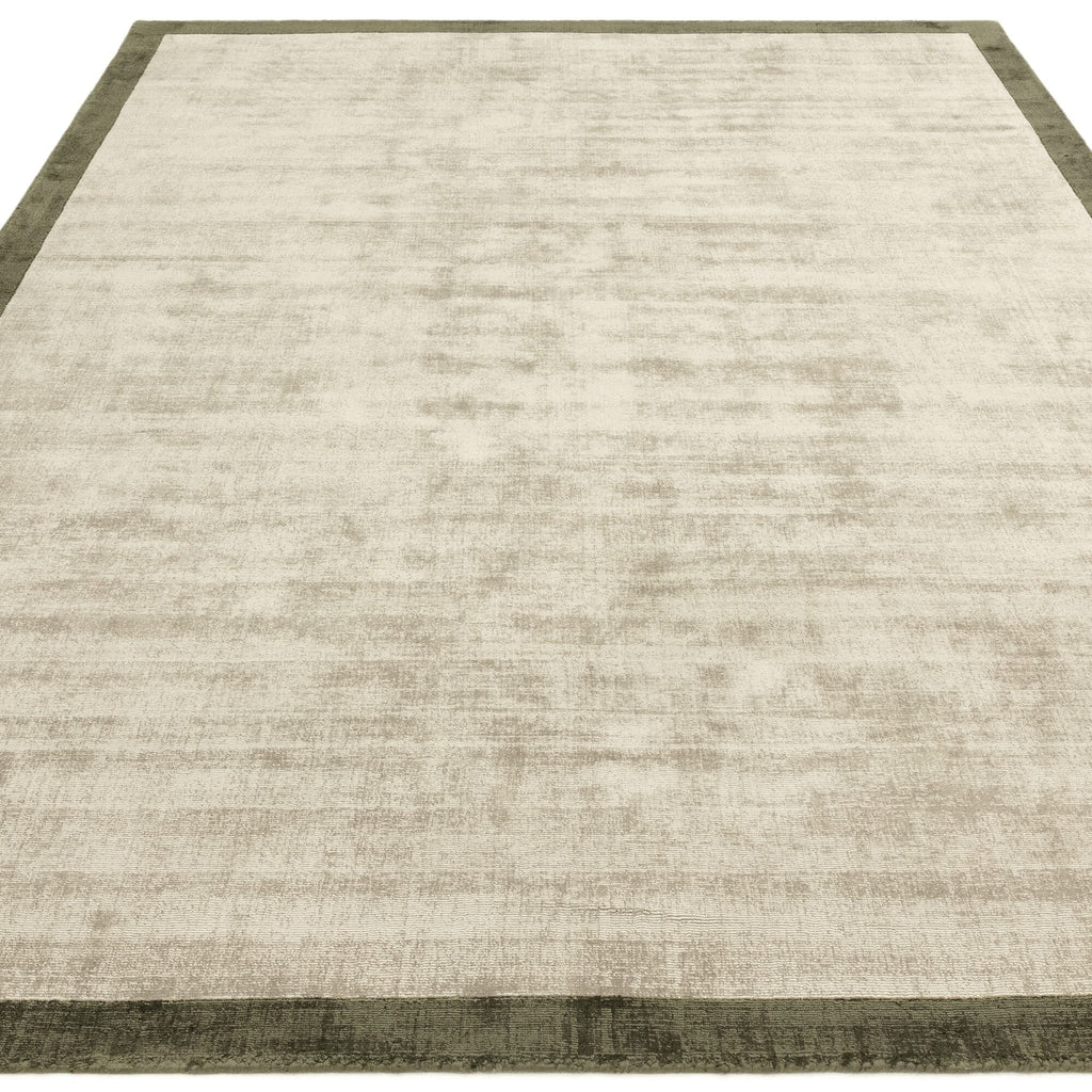 Herhits.com -  Rug Blade Border Sage/Olive 05 Plain Rug