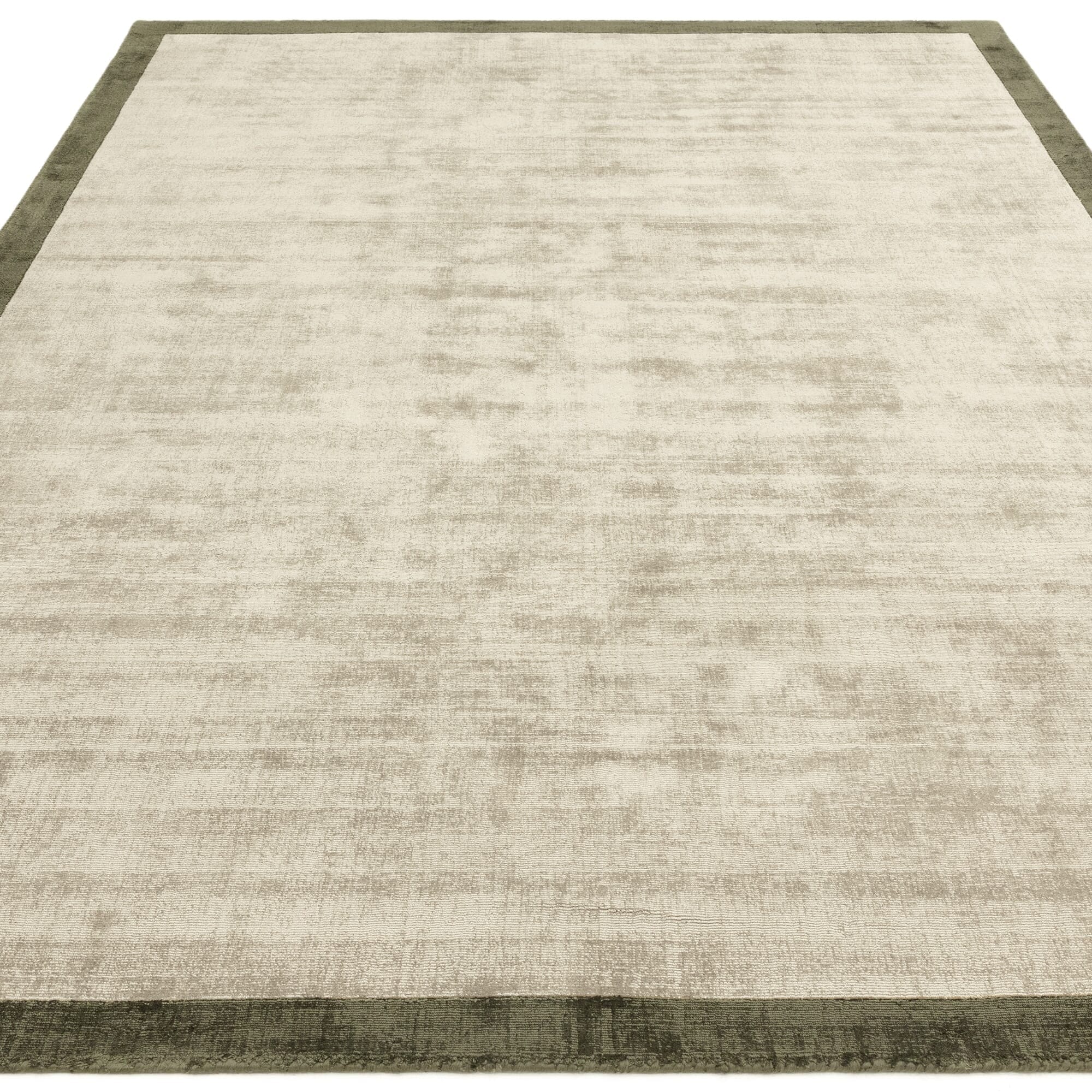 Herhits.com -  Rug Blade Border Sage/Olive 05 Plain Rug