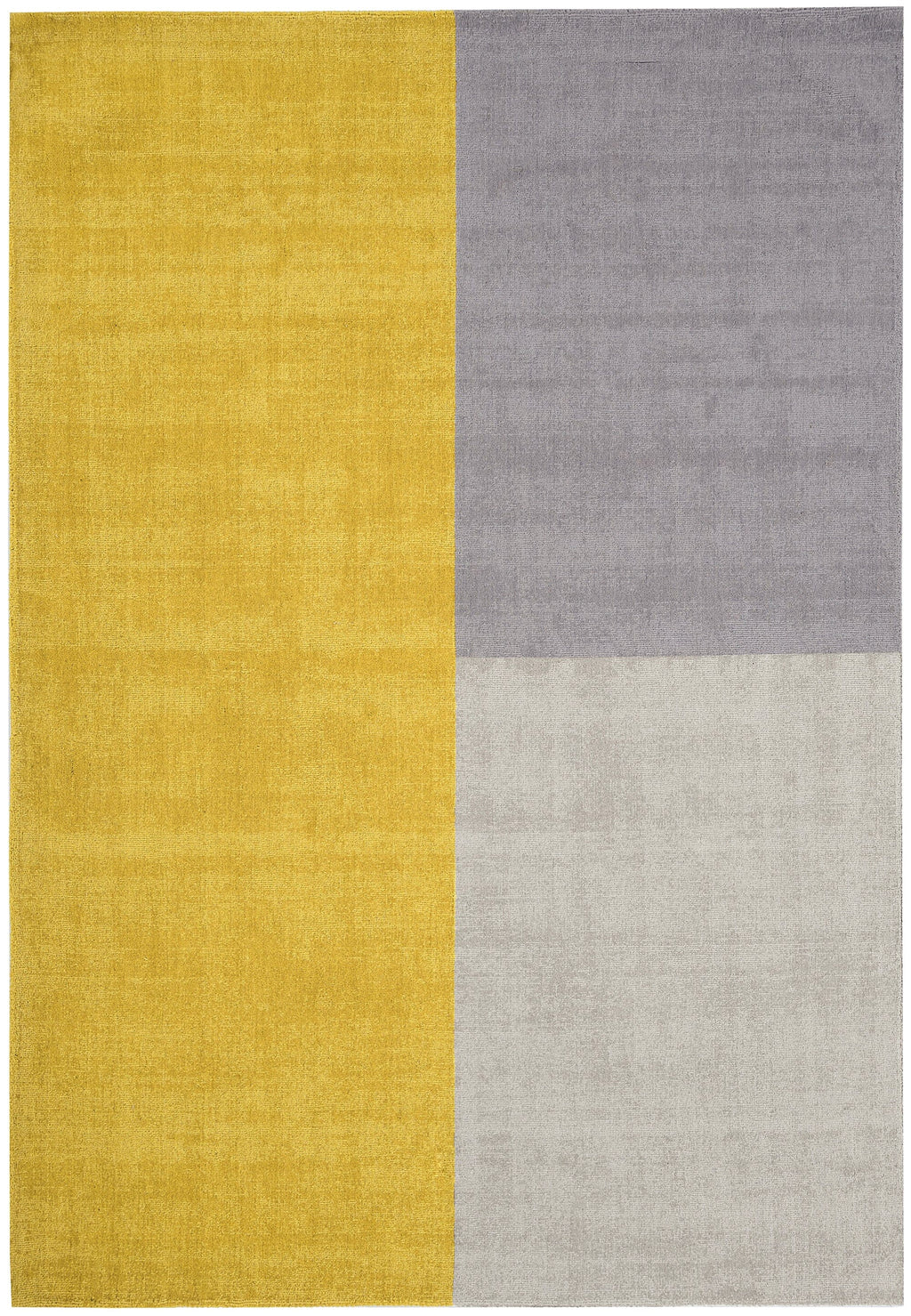Herhits.com -  Rug Blox Mustard Modern Rug