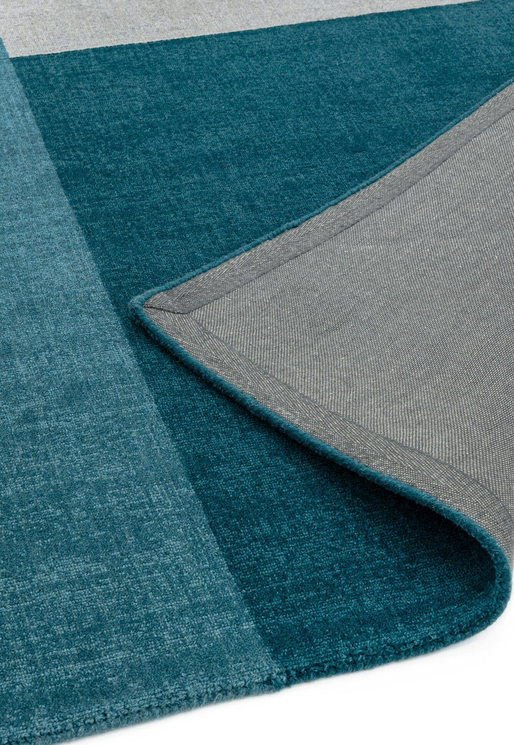 Herhits.com -  Rug Blox Teal Modern Rug