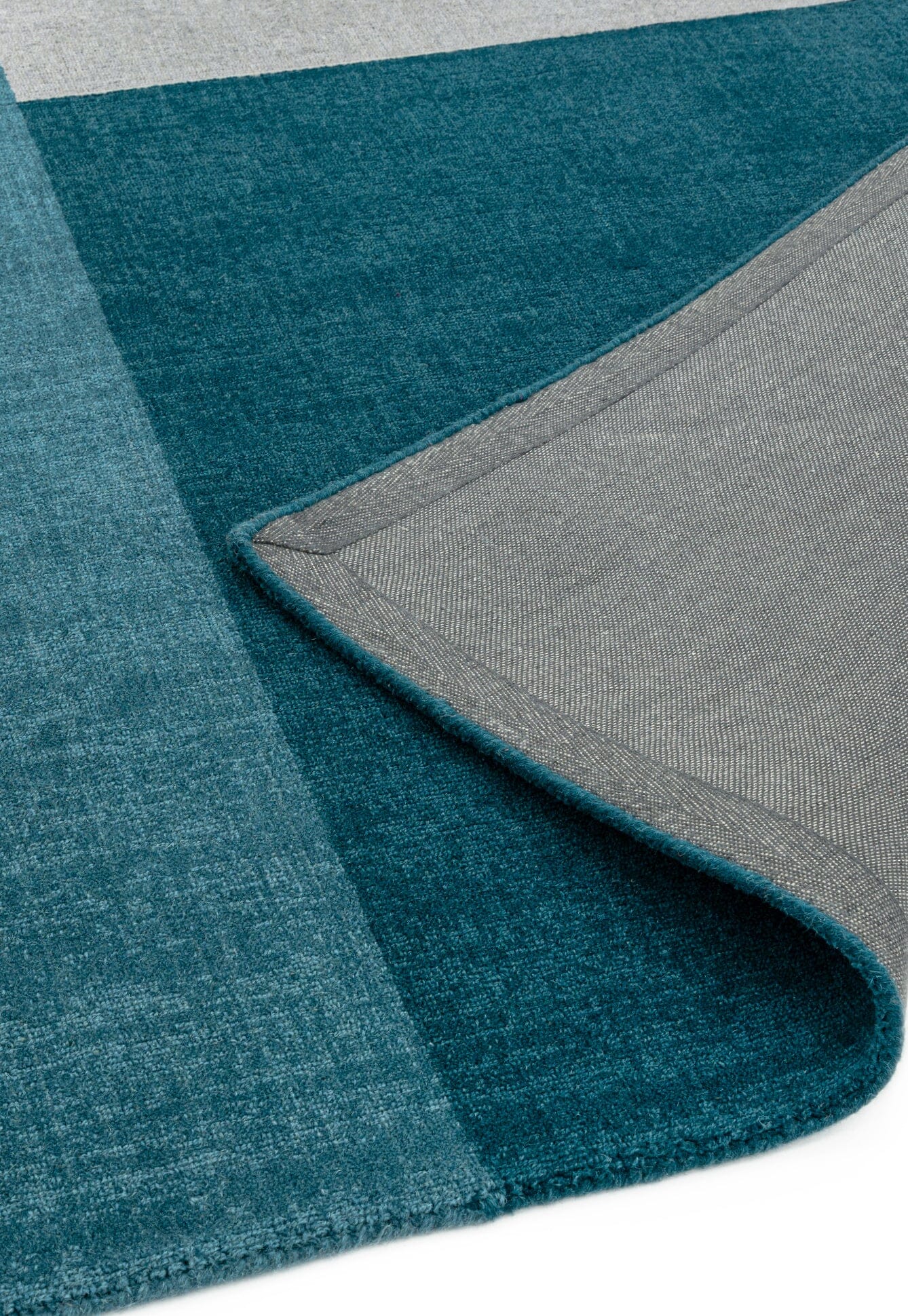 Herhits.com -  Rug Blox Teal Modern Rug